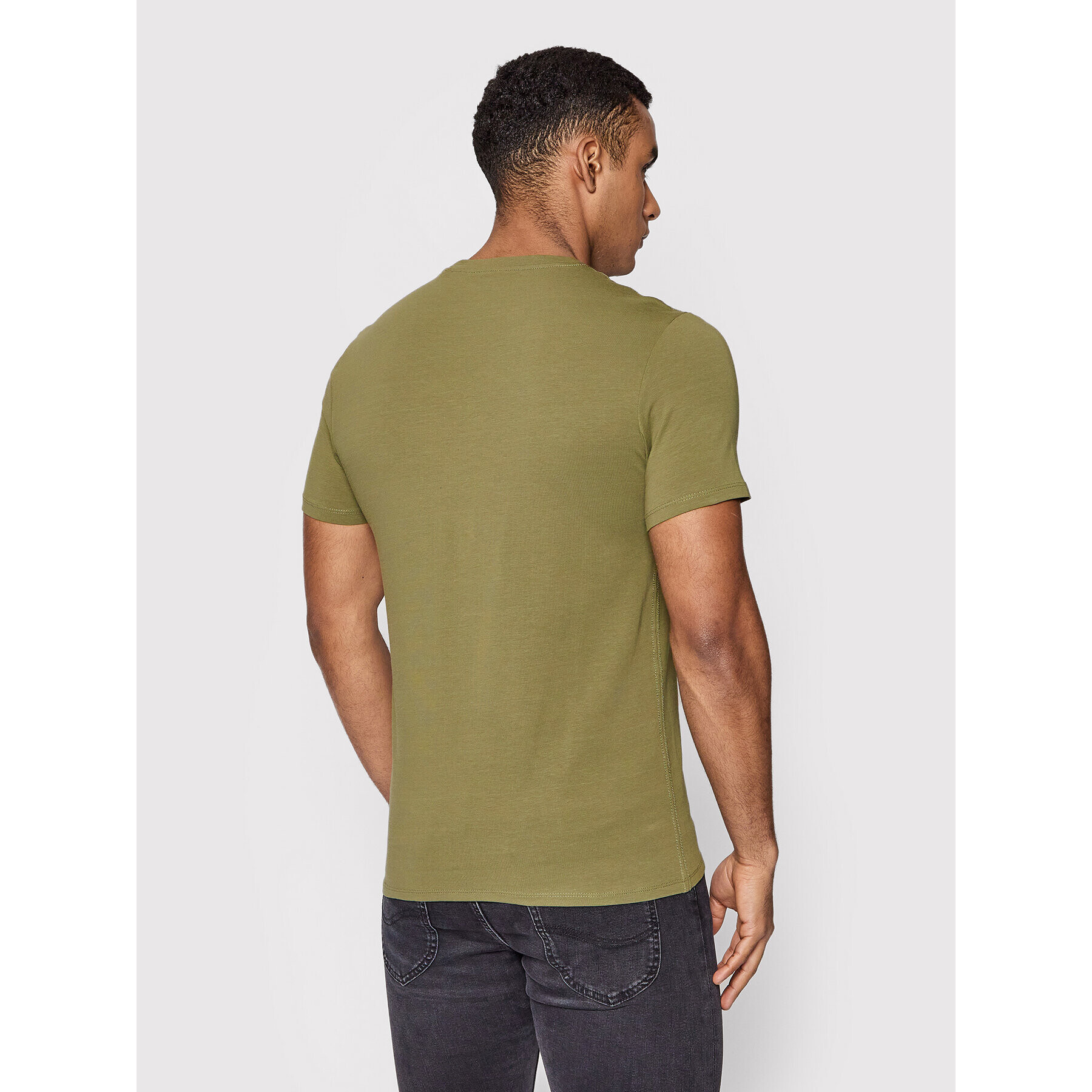 Guess Tricou Cn SS Core M1RI36 I3Z11 Verde Slim Fit - Pled.ro