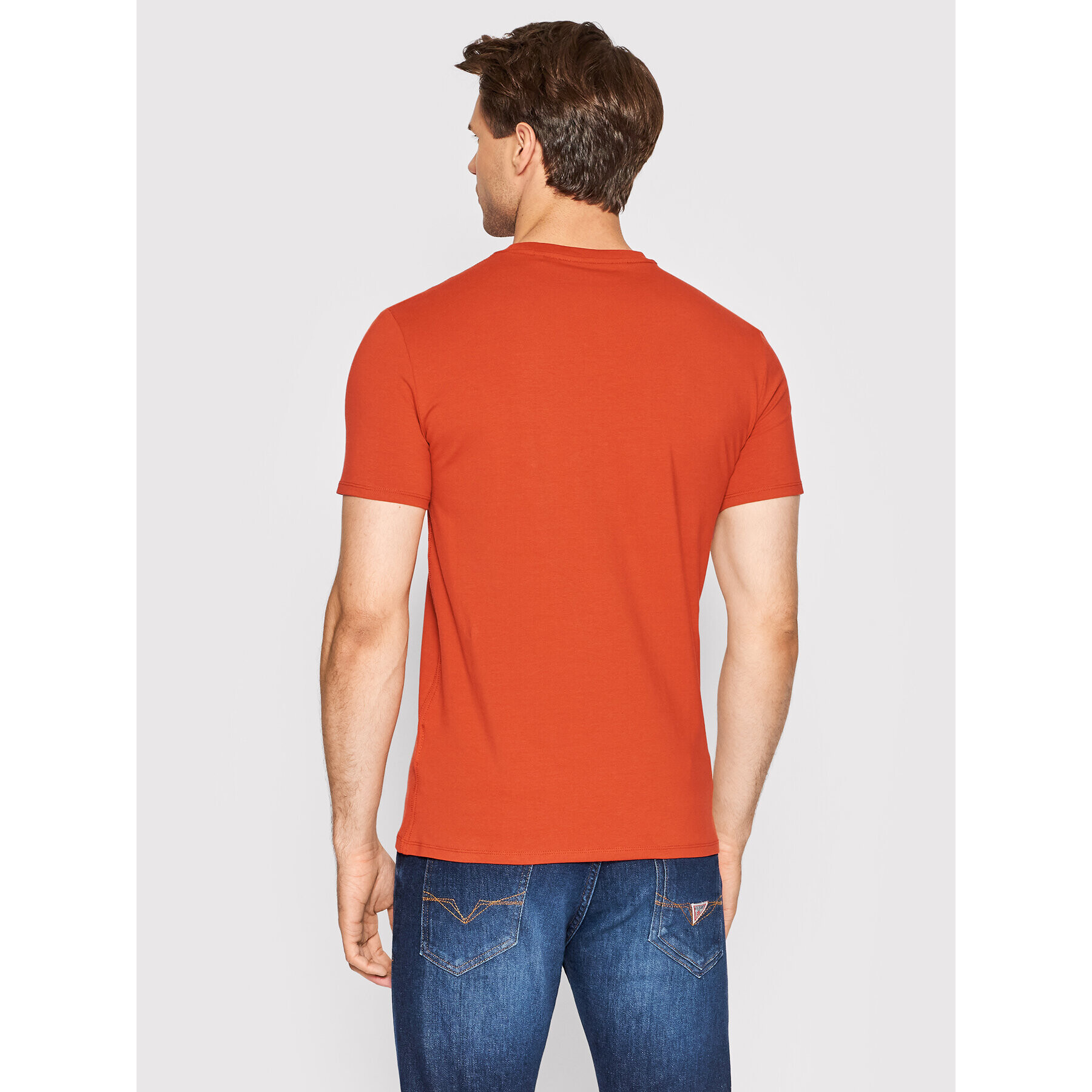 Guess Tricou Core M2YI24 J1311 Roșu Super Slim Fit - Pled.ro