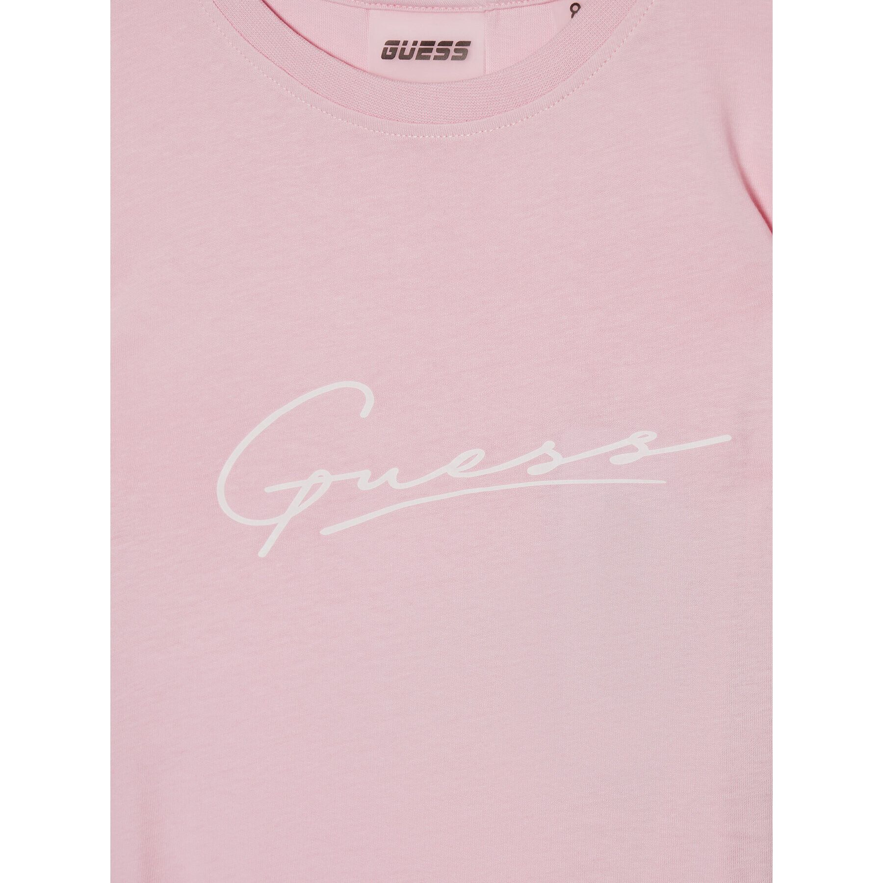 Guess Tricou J1BI41 K8HM0 Roz Regular Fit - Pled.ro