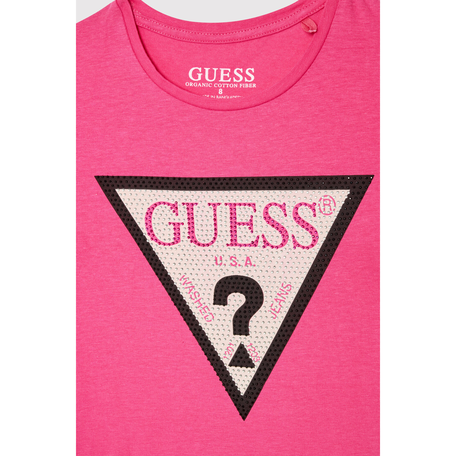 Guess Tricou J1YI35 K6YW1 Roz Regular Fit - Pled.ro