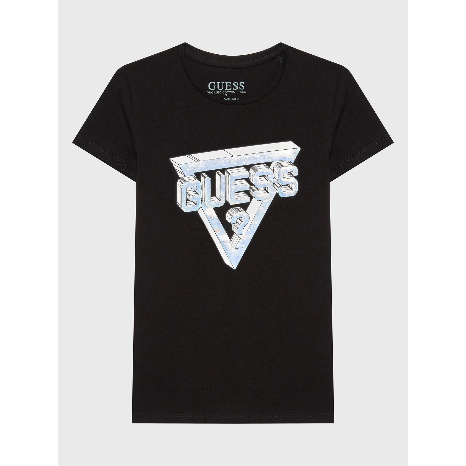 Guess Tricou J2BI21 J1311 Negru Regular Fit - Pled.ro