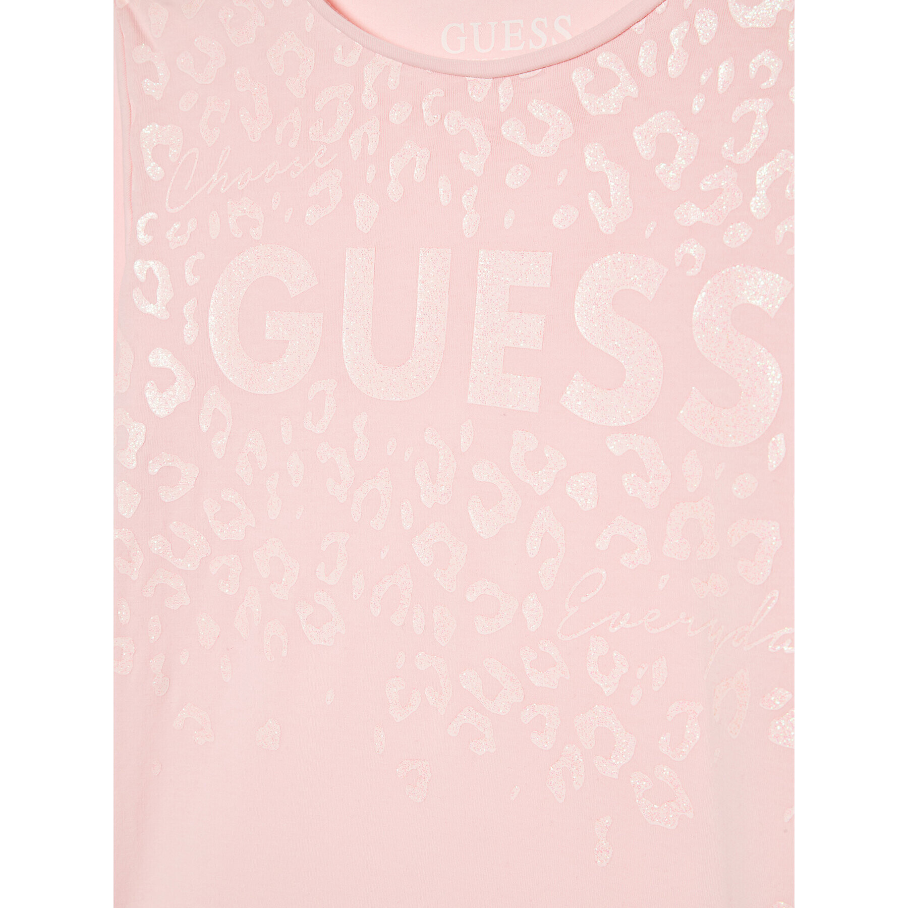 Guess Tricou J2YI00 K6YW1 Roz Regular Fit - Pled.ro