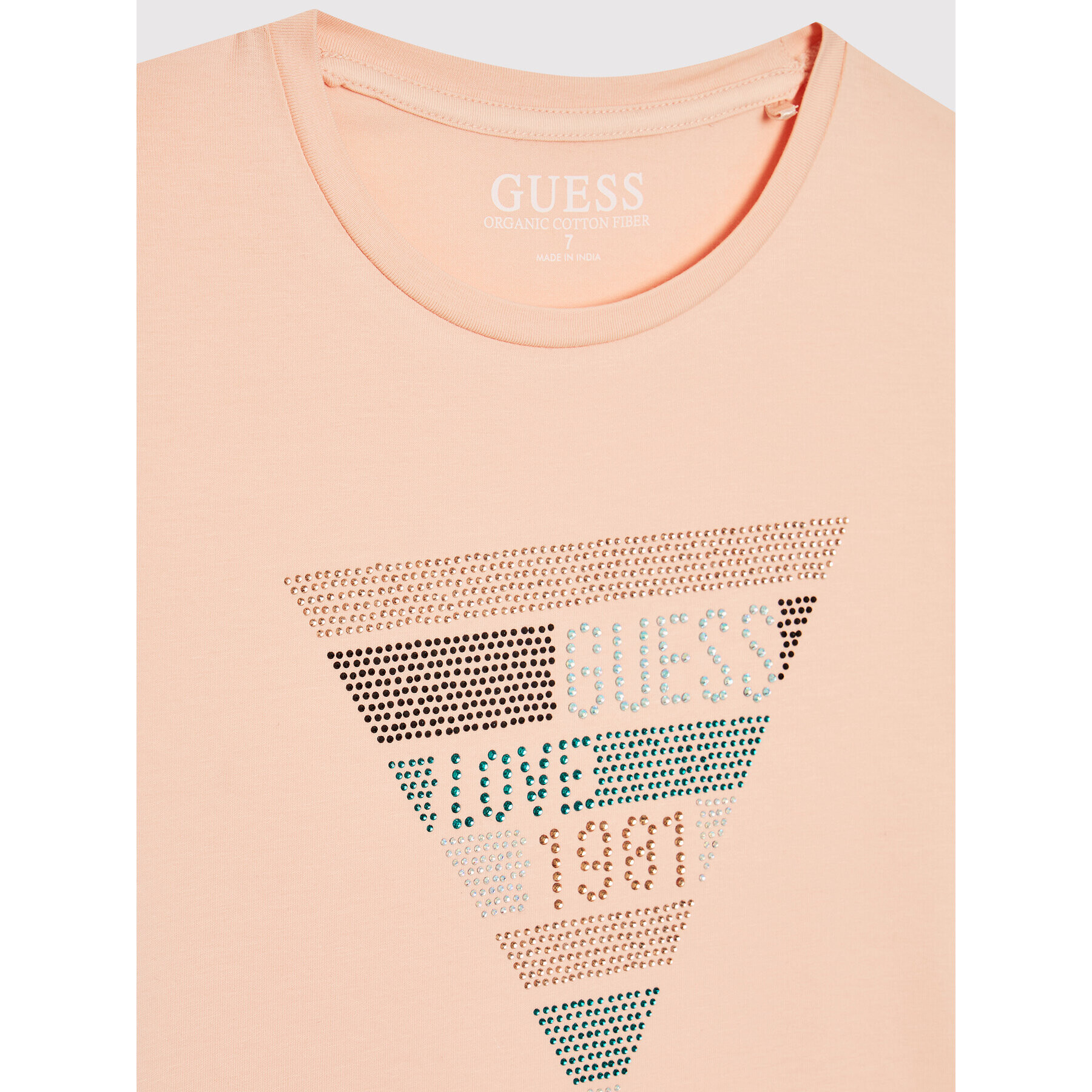 Guess Tricou J2YI08 K6YW1 Roz Regular Fit - Pled.ro