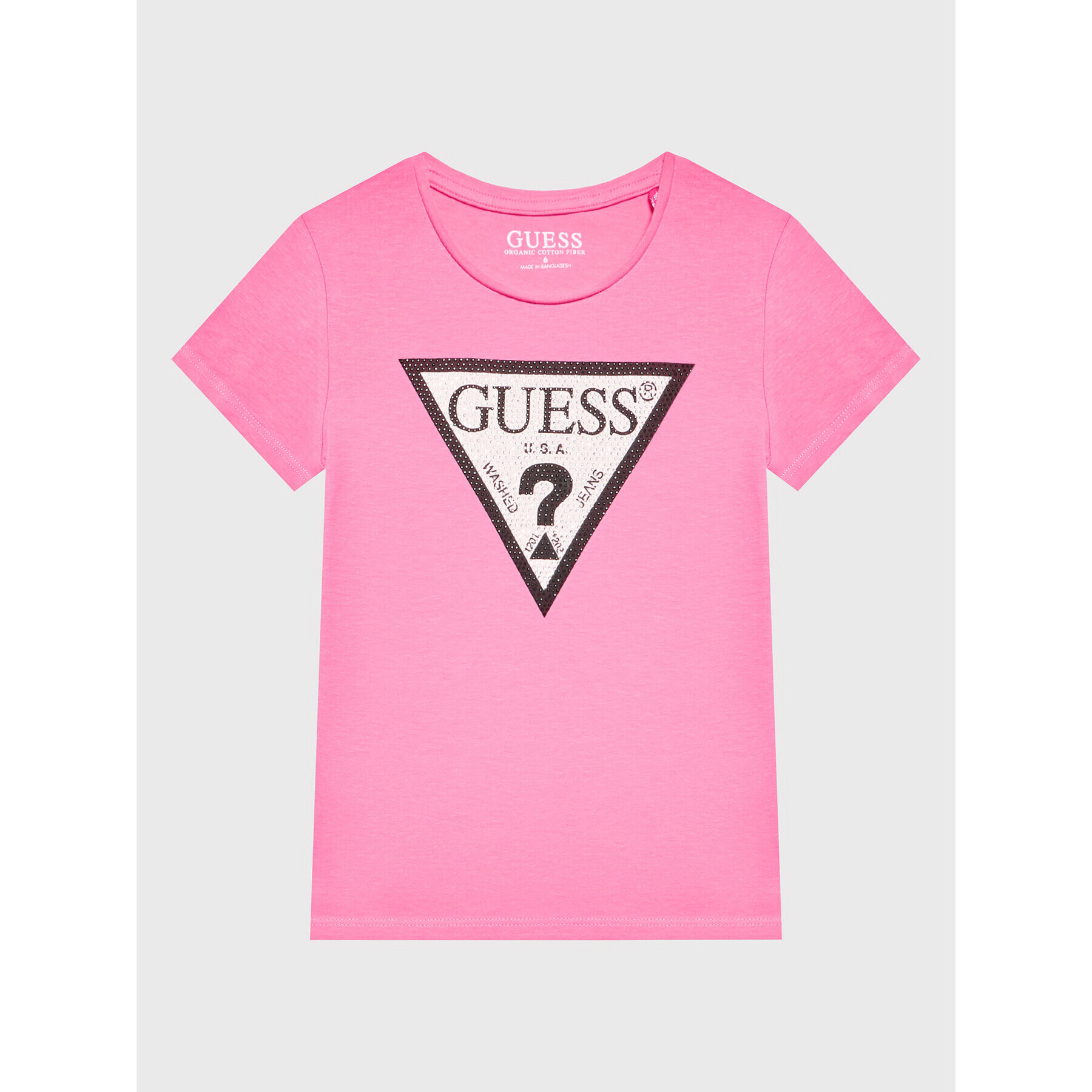 Guess Tricou J2YI51 K6YW1 Roz Regular Fit - Pled.ro