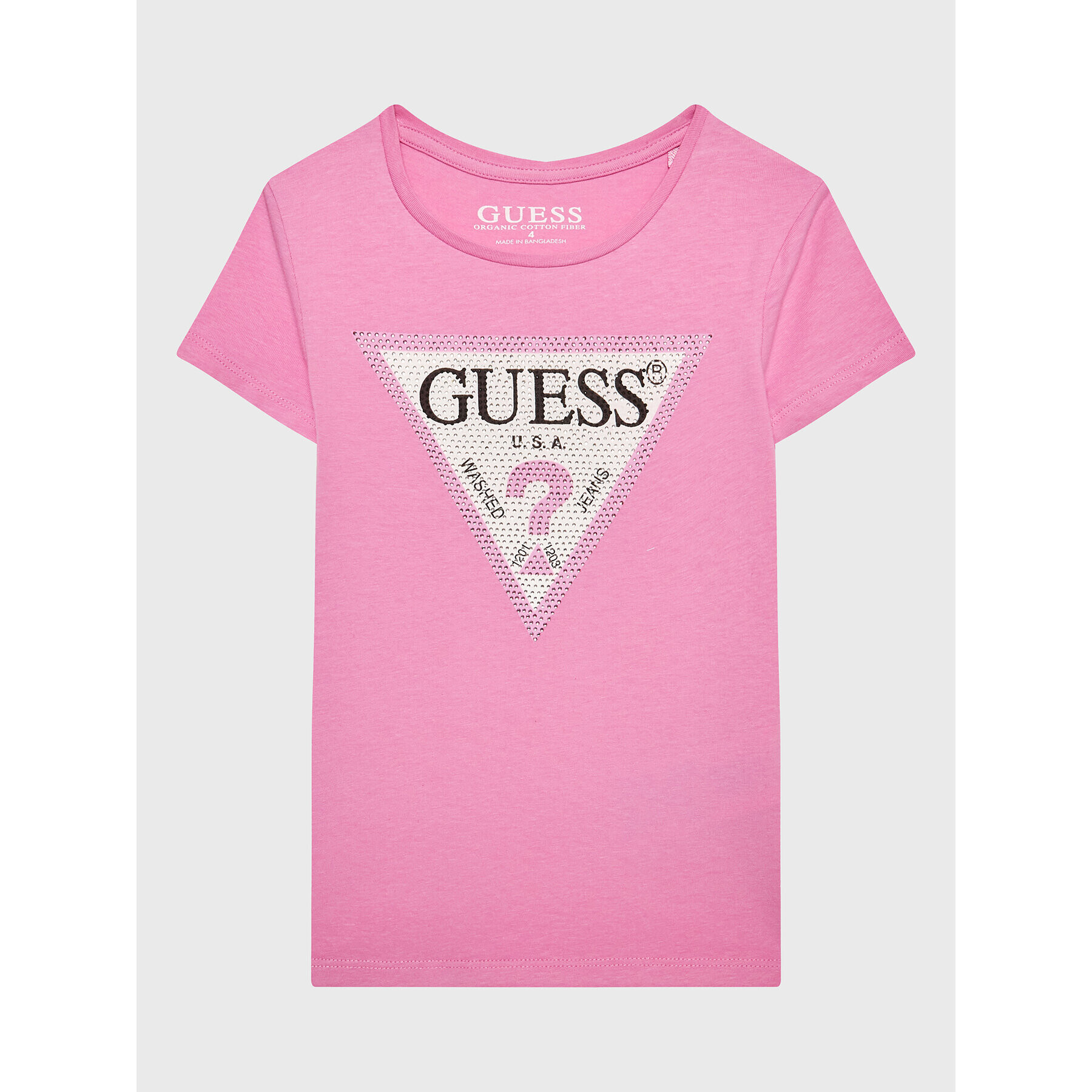 Guess Tricou J2YI51 K6YW1 Roz Regular Fit - Pled.ro