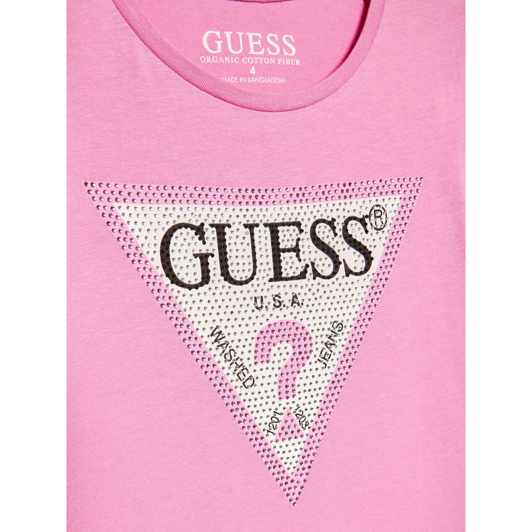 Guess Tricou J2YI51 K6YW1 Roz Regular Fit - Pled.ro