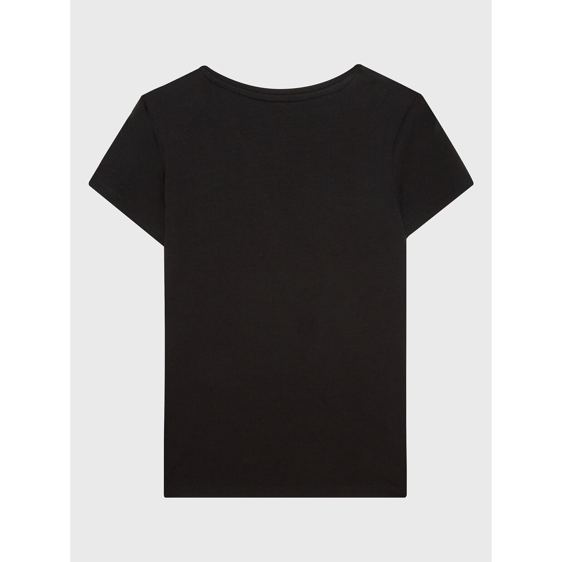 Guess Tricou J3RI06 K6YW1 Negru Regular Fit - Pled.ro