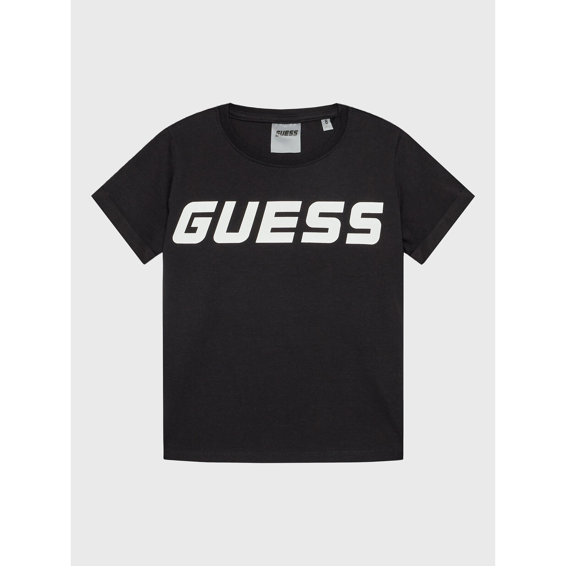 Guess Tricou J3RI39 I3Z14 Negru Regular Fit - Pled.ro