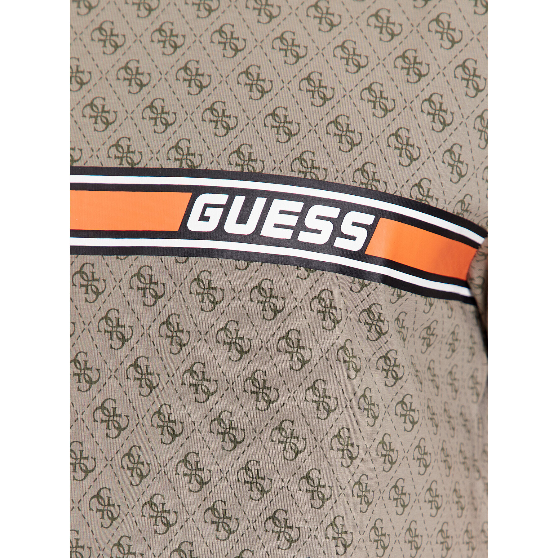 Guess Tricou Jamey Z2BI09 J1314 Verde Regular Fit - Pled.ro