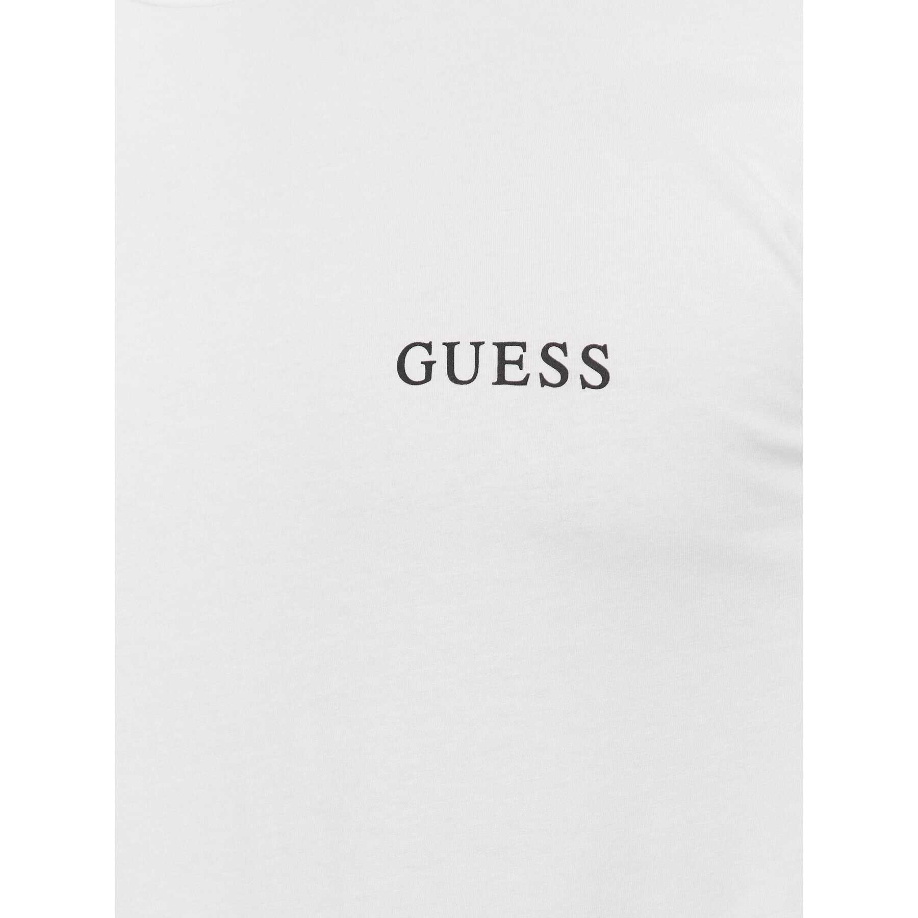 Guess Tricou Joe U4RM01 K6YW0 Alb Regular Fit - Pled.ro