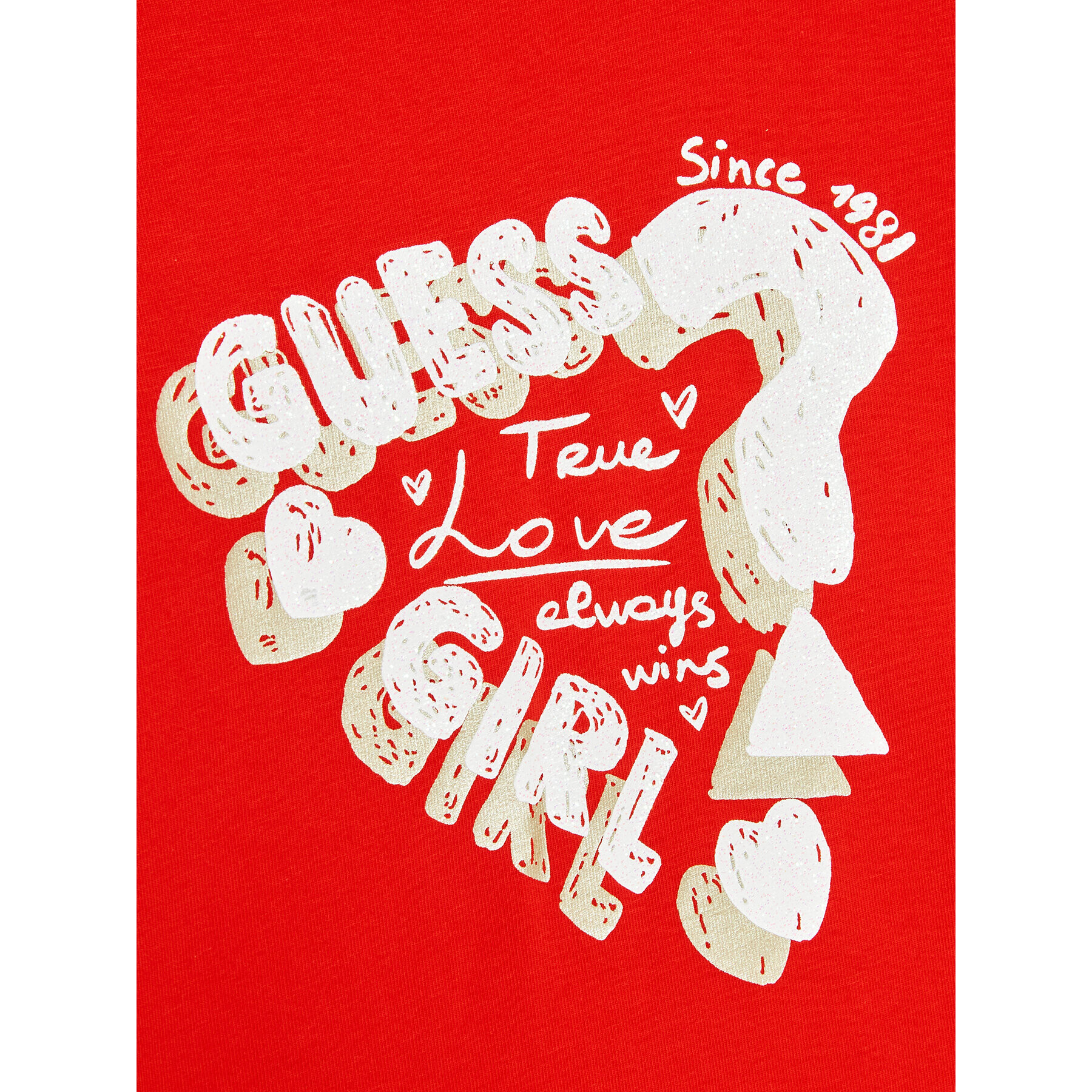 Guess Tricou K3RI13 K6YW1 Roșu Regular Fit - Pled.ro