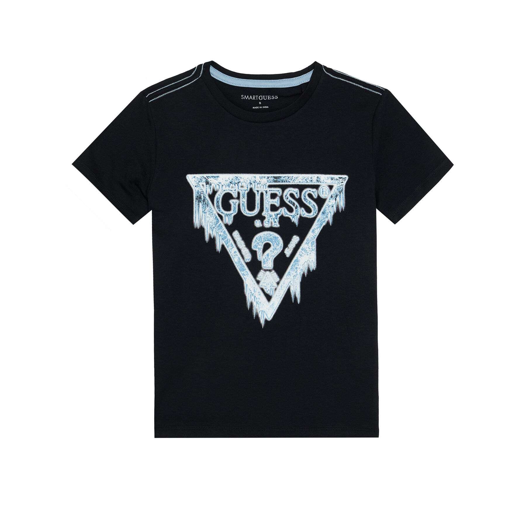 Guess Tricou L0BI10 I3Z11 Negru Regular Fit - Pled.ro