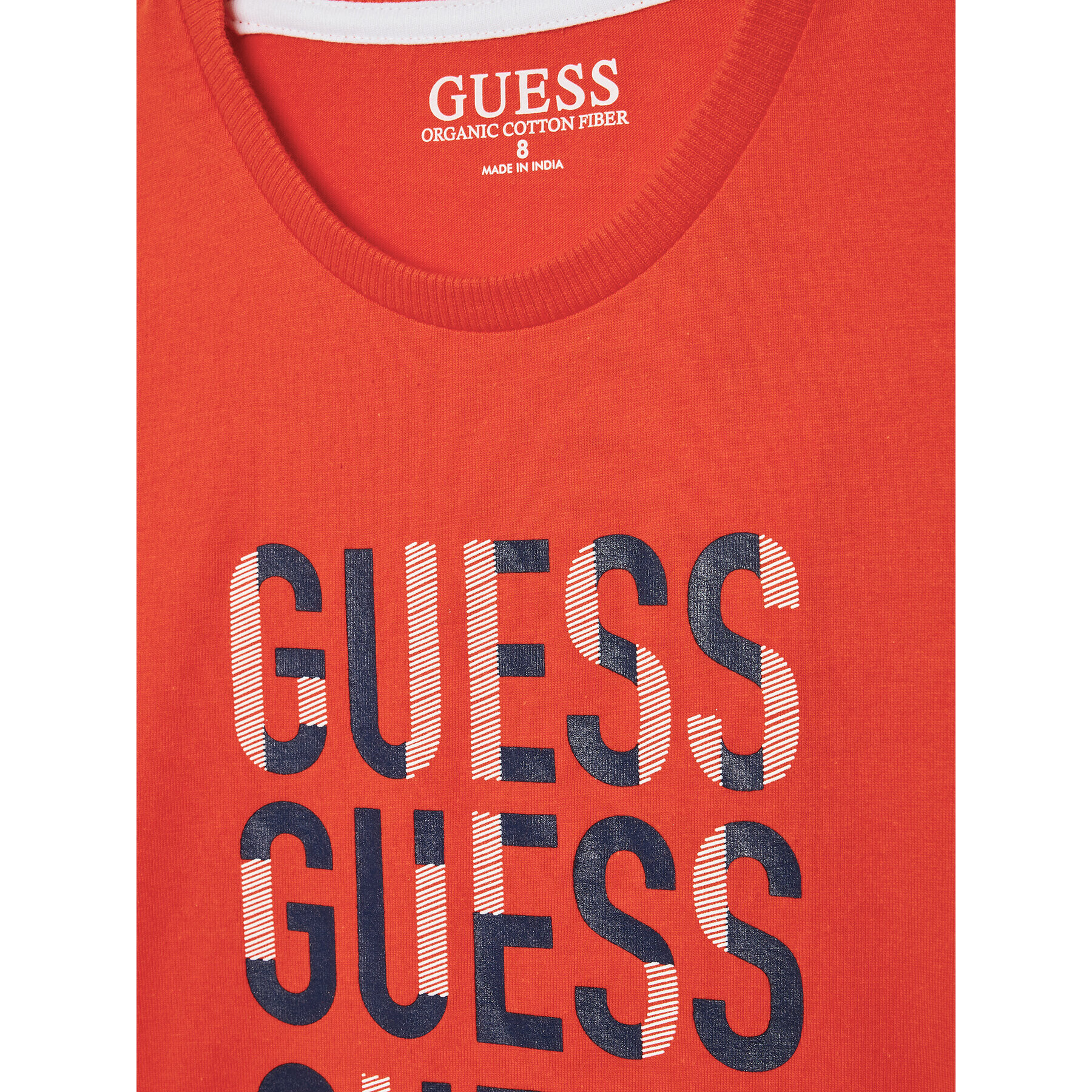 Guess Tricou L2BI10 I3Z11 Portocaliu Regular Fit - Pled.ro