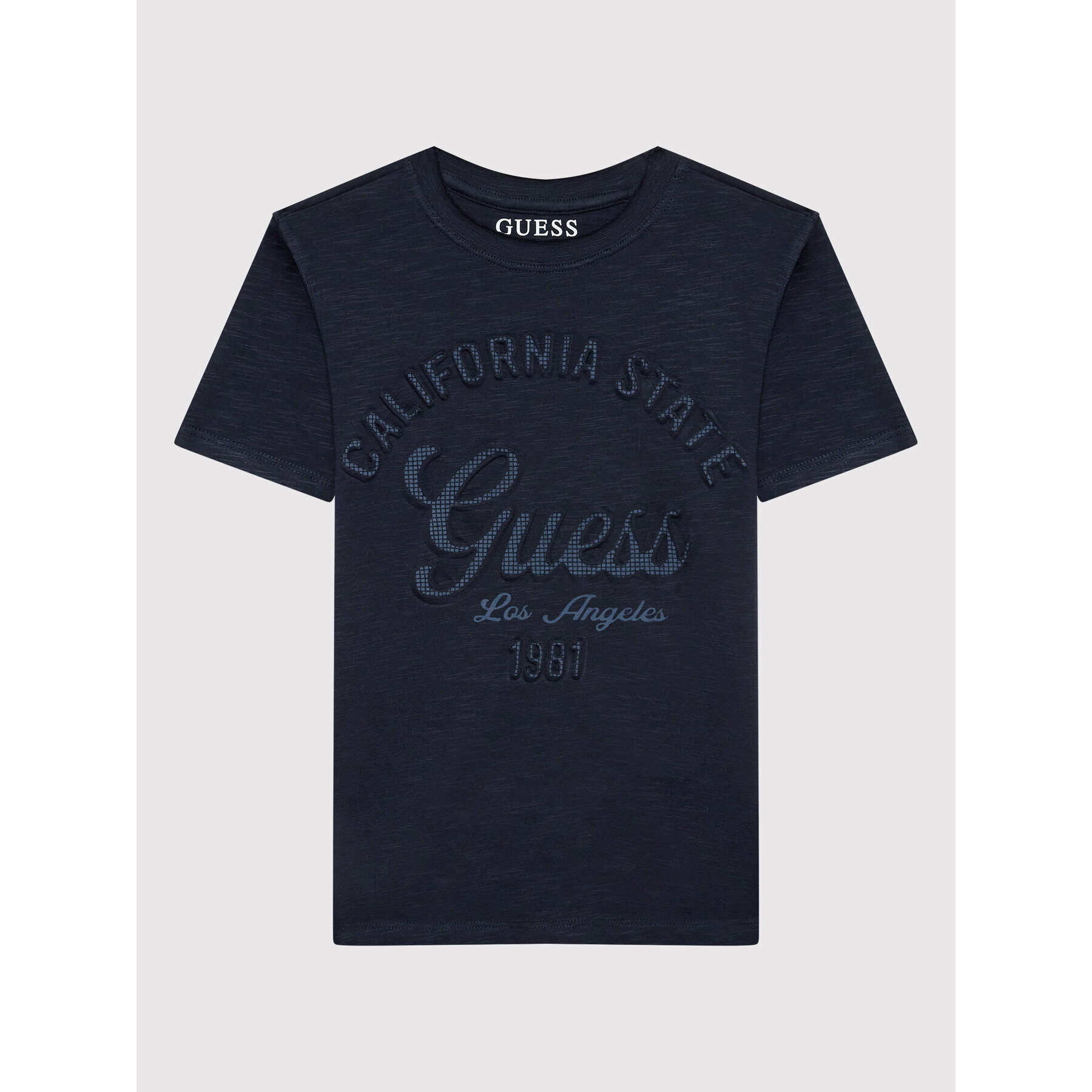 Guess Tricou L2GI12 K6XN0 Bleumarin Regular Fit - Pled.ro