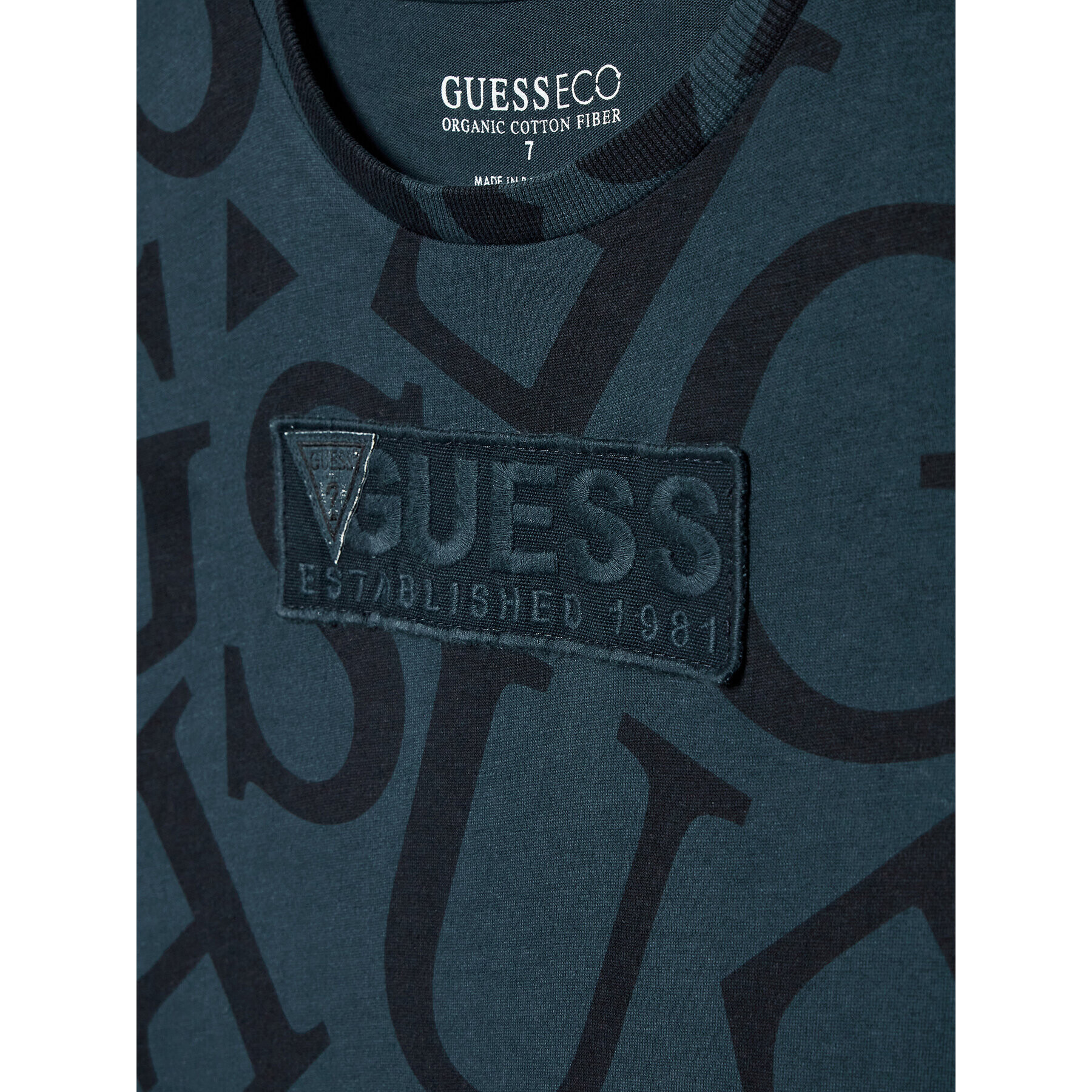 Guess Tricou L2YI32 K8HM0 Bleumarin Regular Fit - Pled.ro