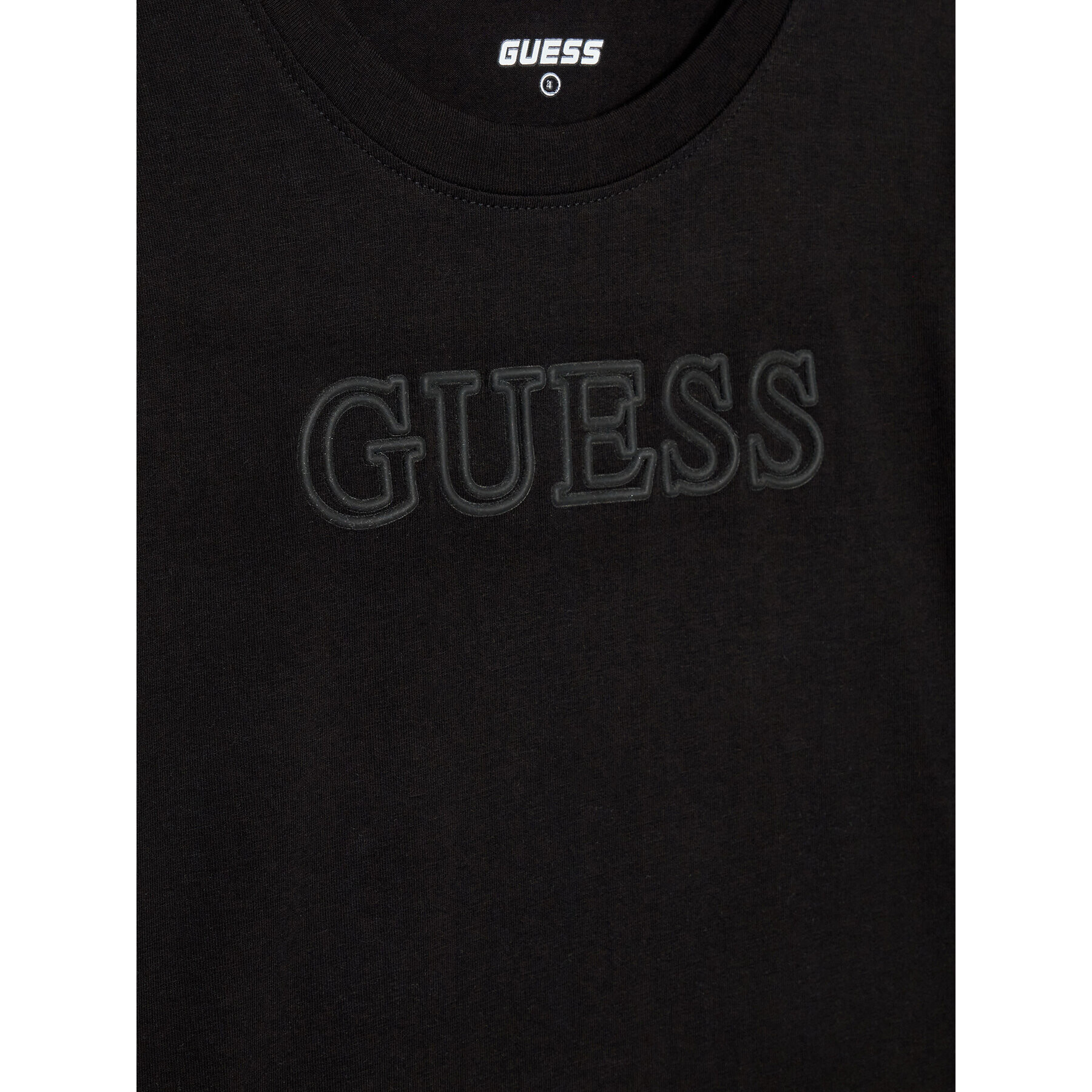 Guess Tricou L2YI59 J1311 Negru Regular Fit - Pled.ro