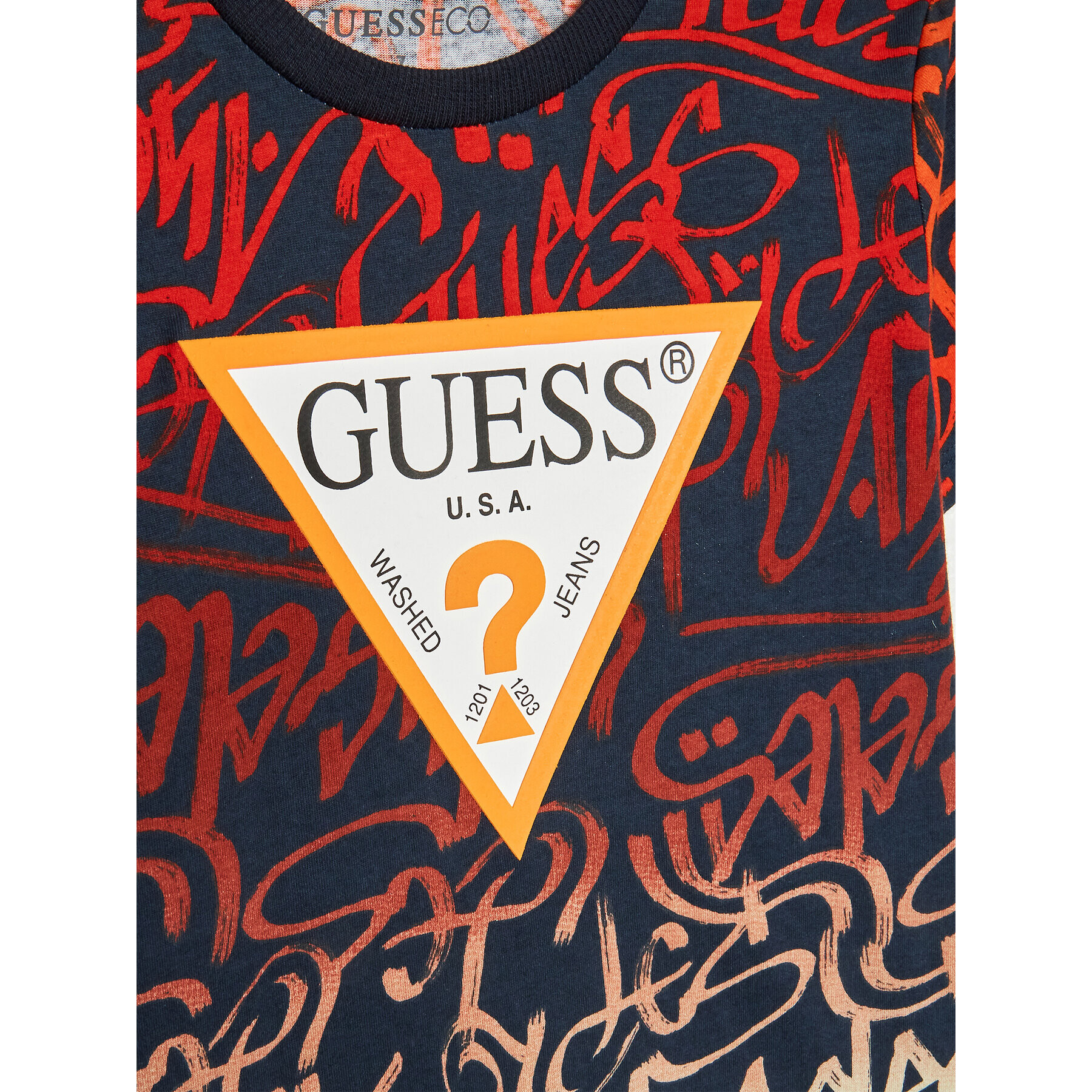 Guess Tricou L3GI04 K8HM3 Colorat Regular Fit - Pled.ro