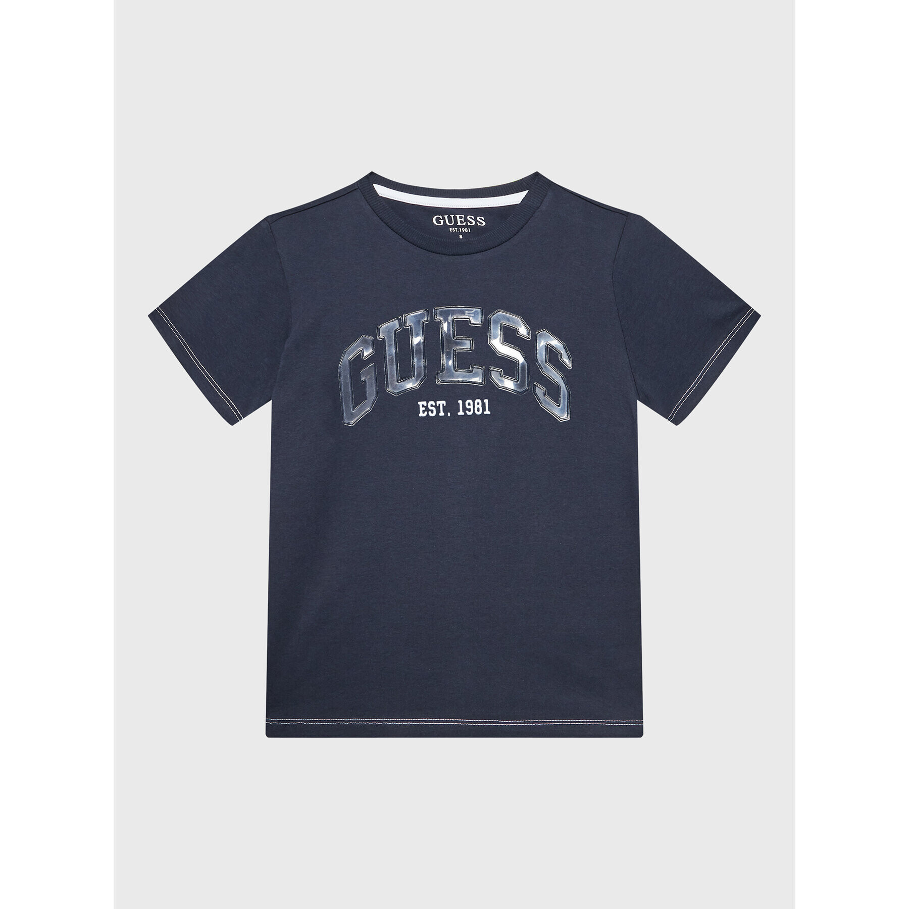 Guess Tricou L3RI01 K8HM3 Bleumarin Regular Fit - Pled.ro