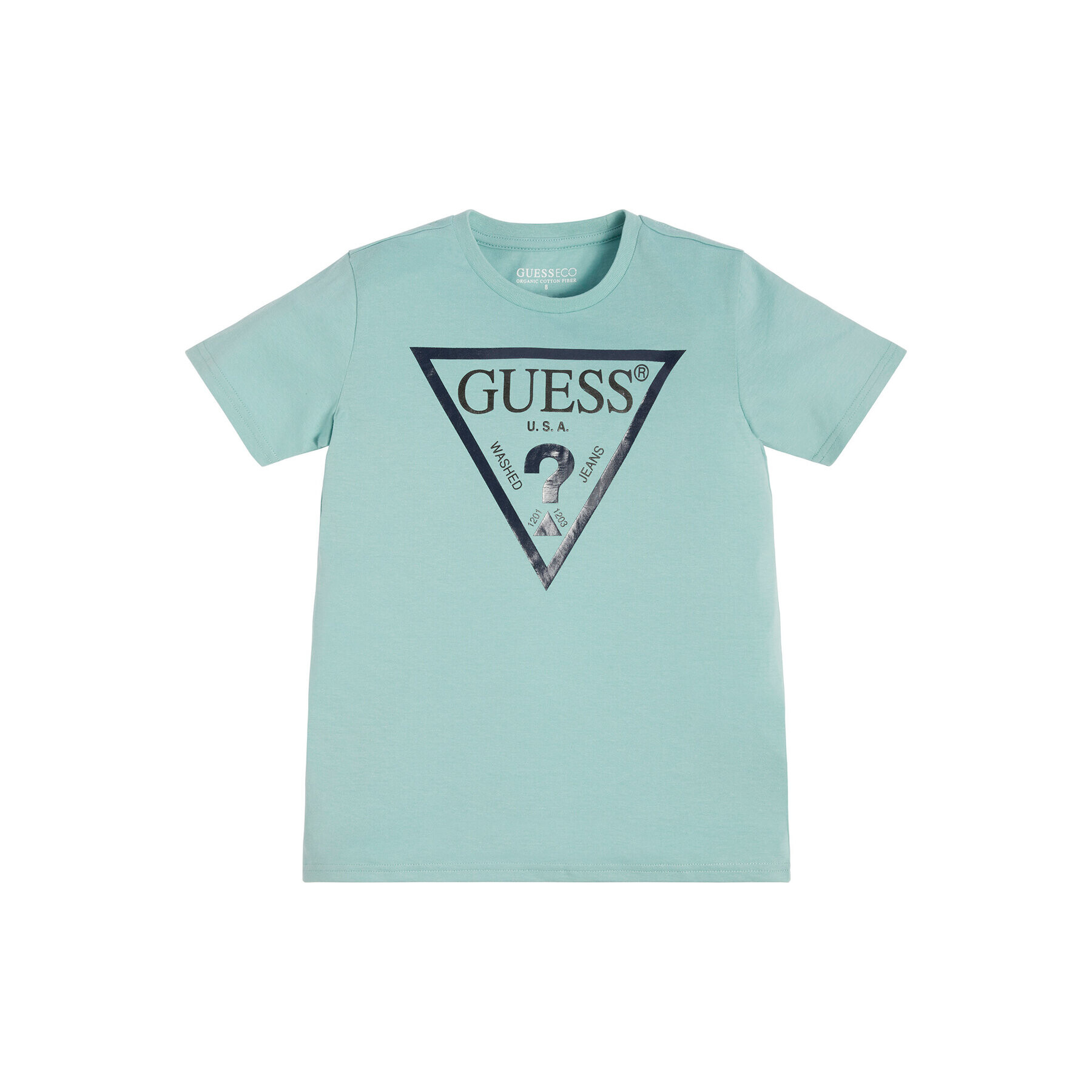 Guess Tricou L73I55 K8HM0 Albastru Regular Fit - Pled.ro