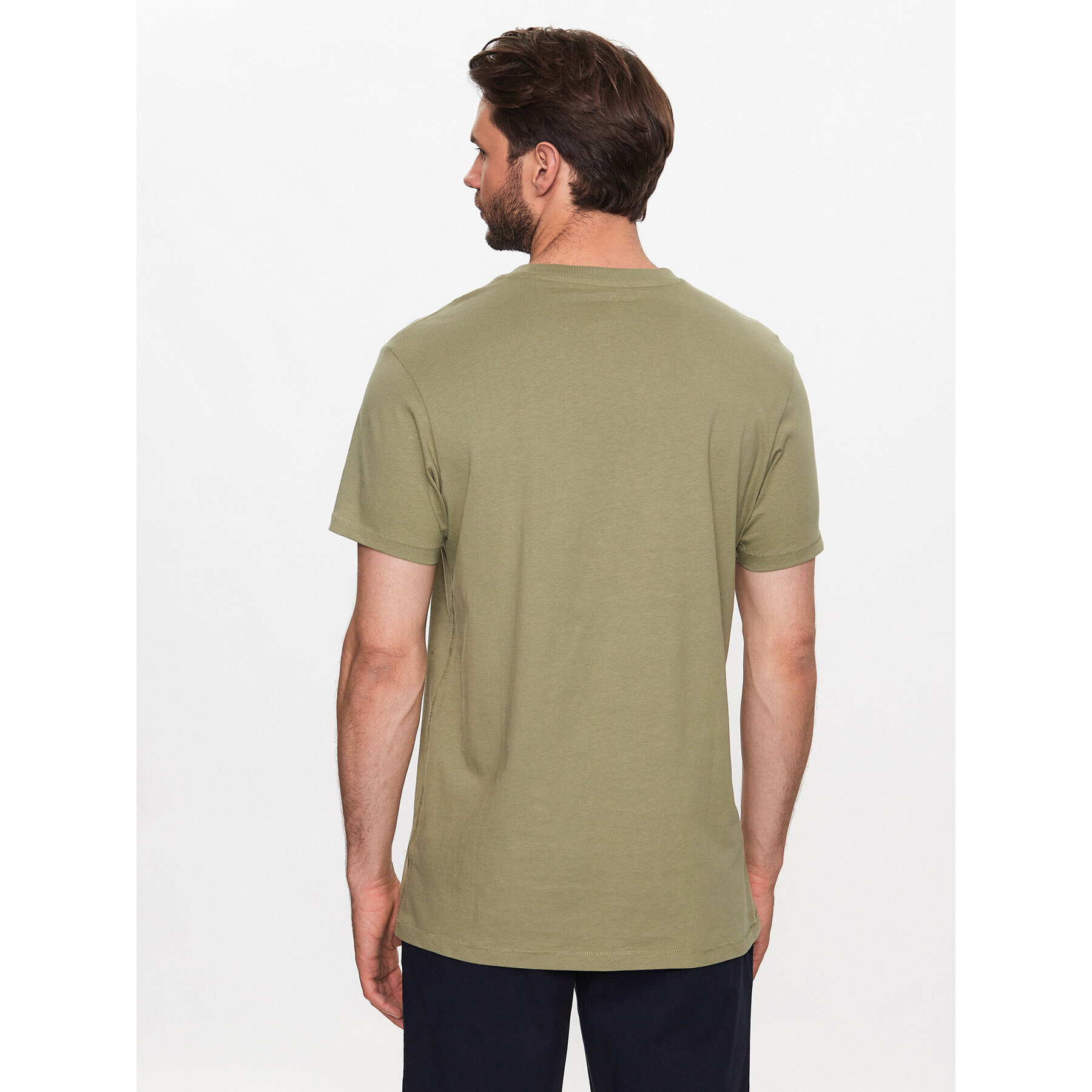 Guess Tricou M2BI38 K8FQ4 Verde Regular Fit - Pled.ro