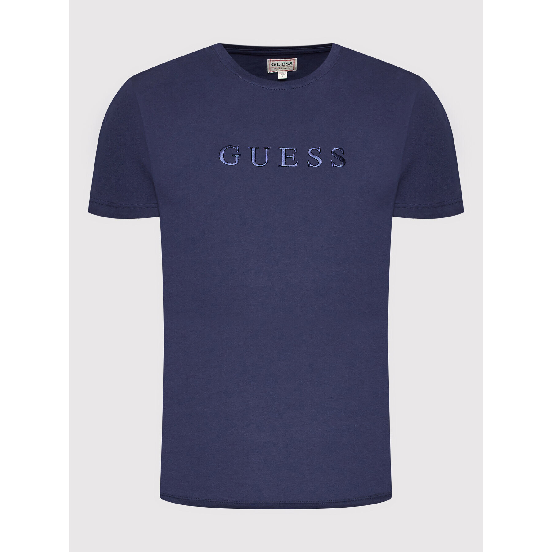 Guess Tricou M2BP47 K7HD0 Bleumarin Regular Fit - Pled.ro