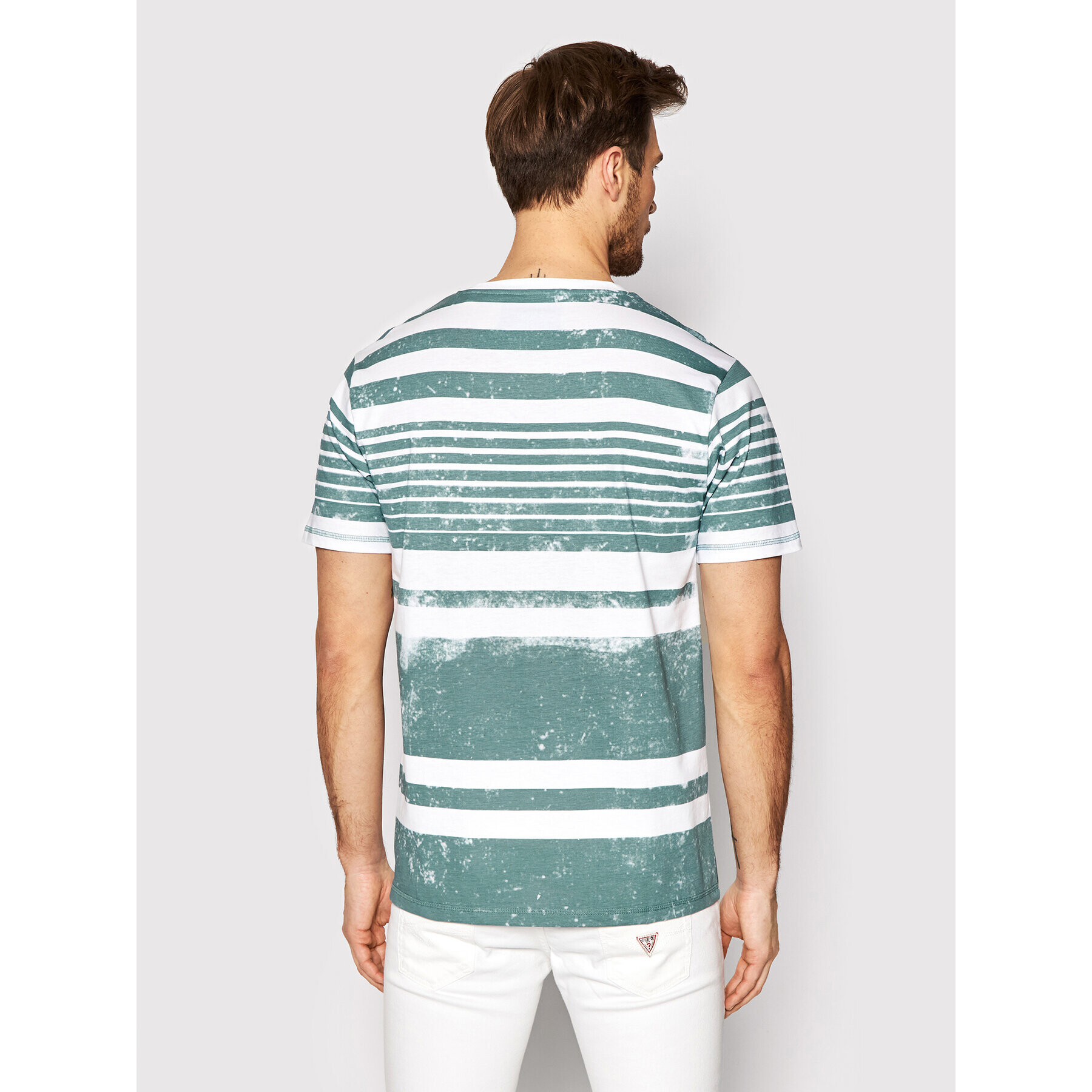 Guess Tricou M2GI06 I3Z11 Verde Regular Fit - Pled.ro