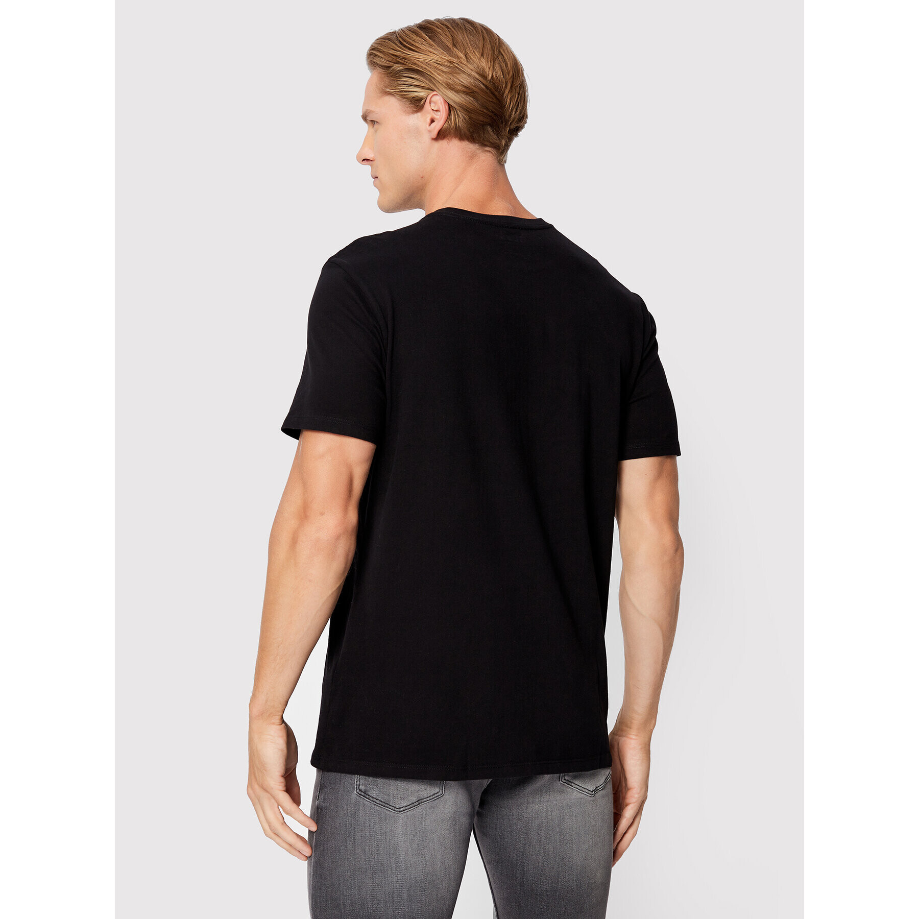 Guess Tricou M2GI68 KBA60 Negru Regular Fit - Pled.ro