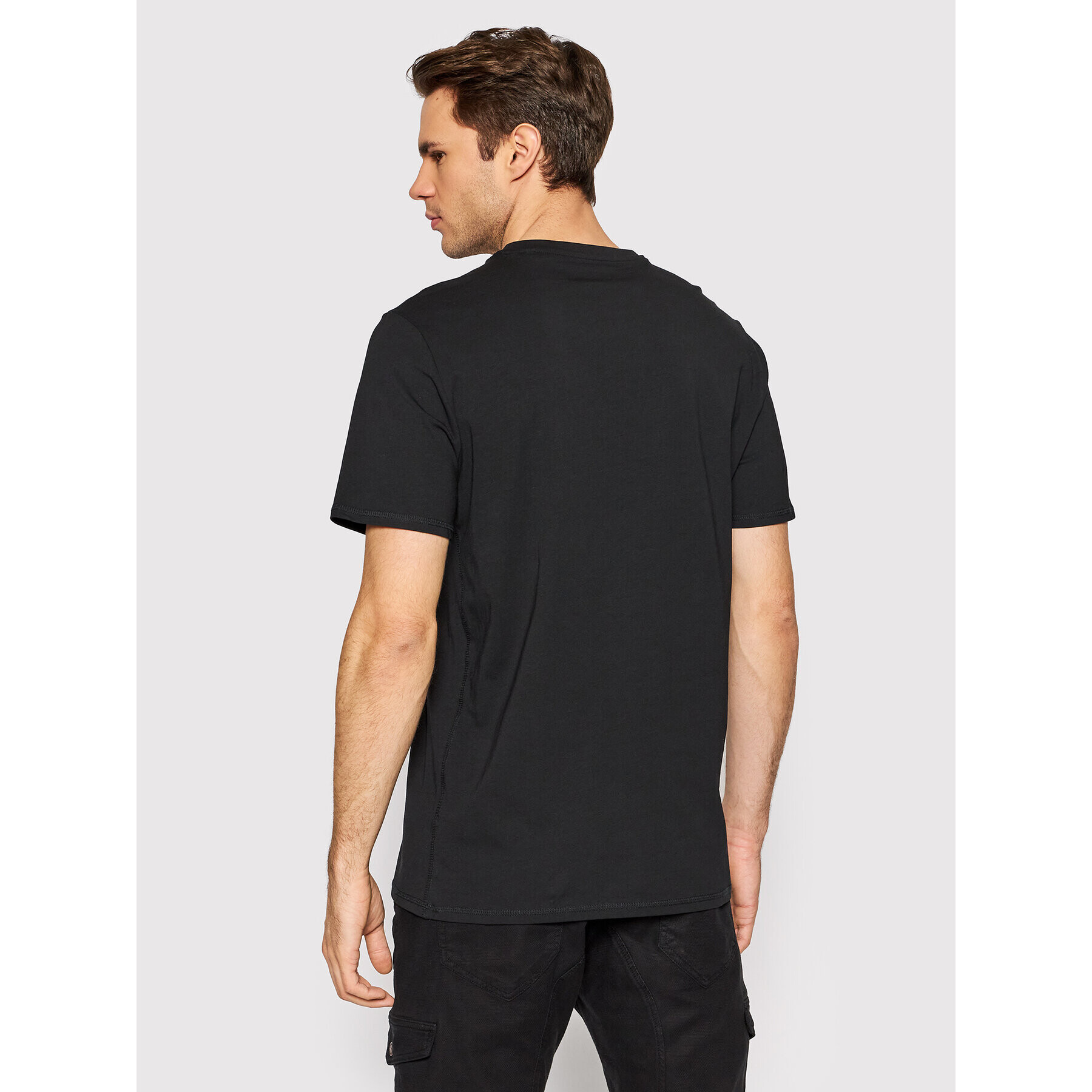 Guess Tricou M2RI20 J1311 Negru Slim Fit - Pled.ro