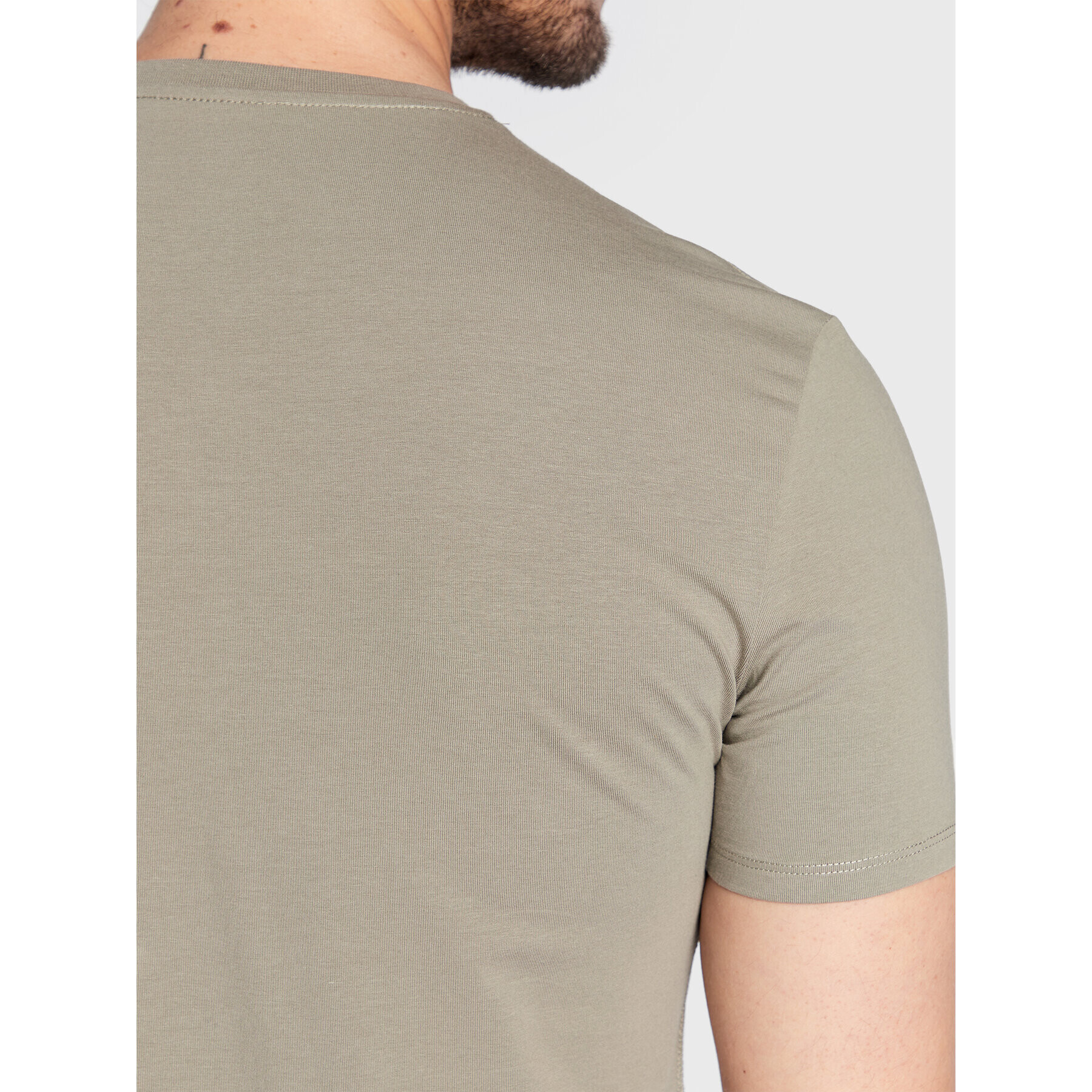 Guess Tricou M2YI32 J1311 Verde Slim Fit - Pled.ro