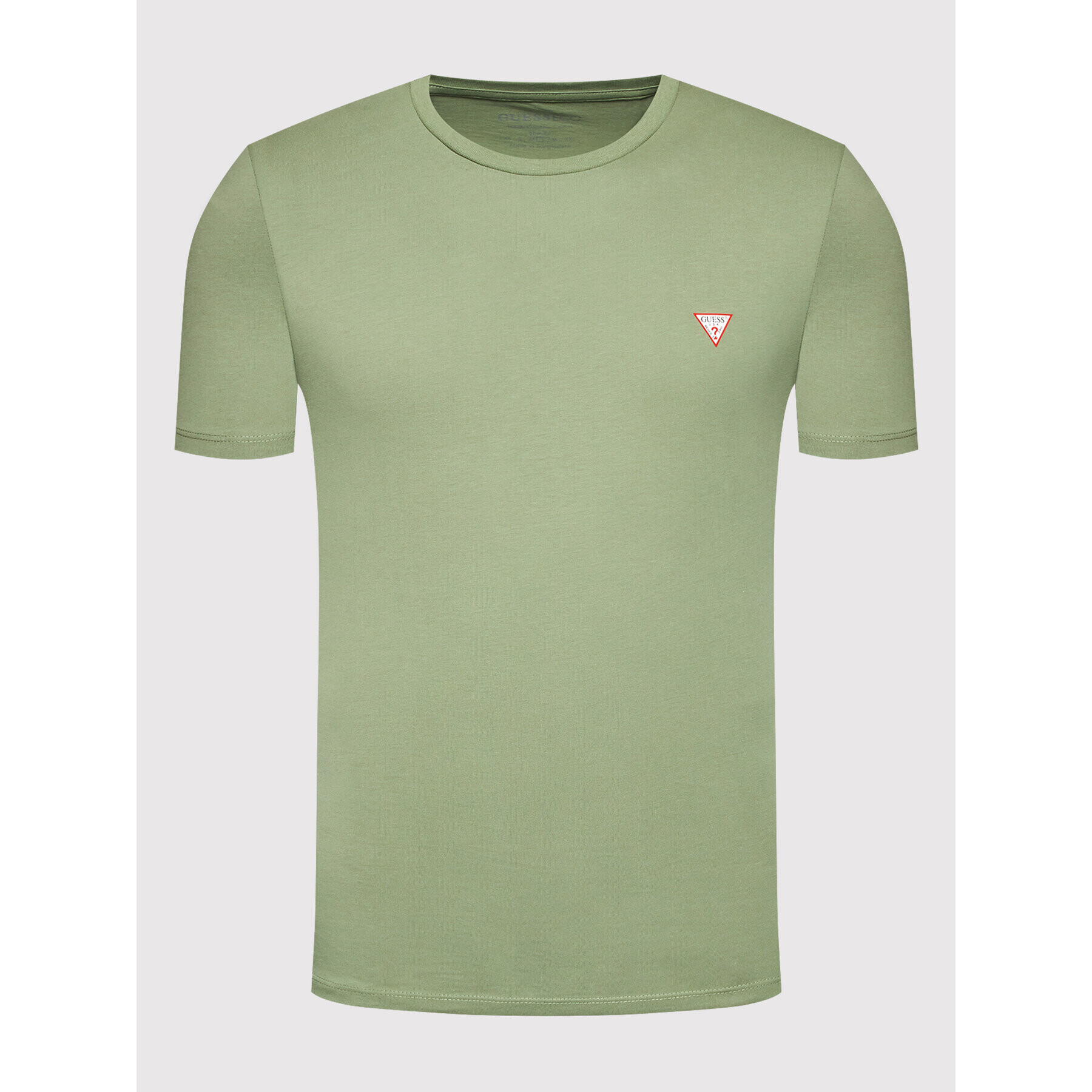 Guess Tricou M2YI36 I3Z11 Verde Slim Fit - Pled.ro