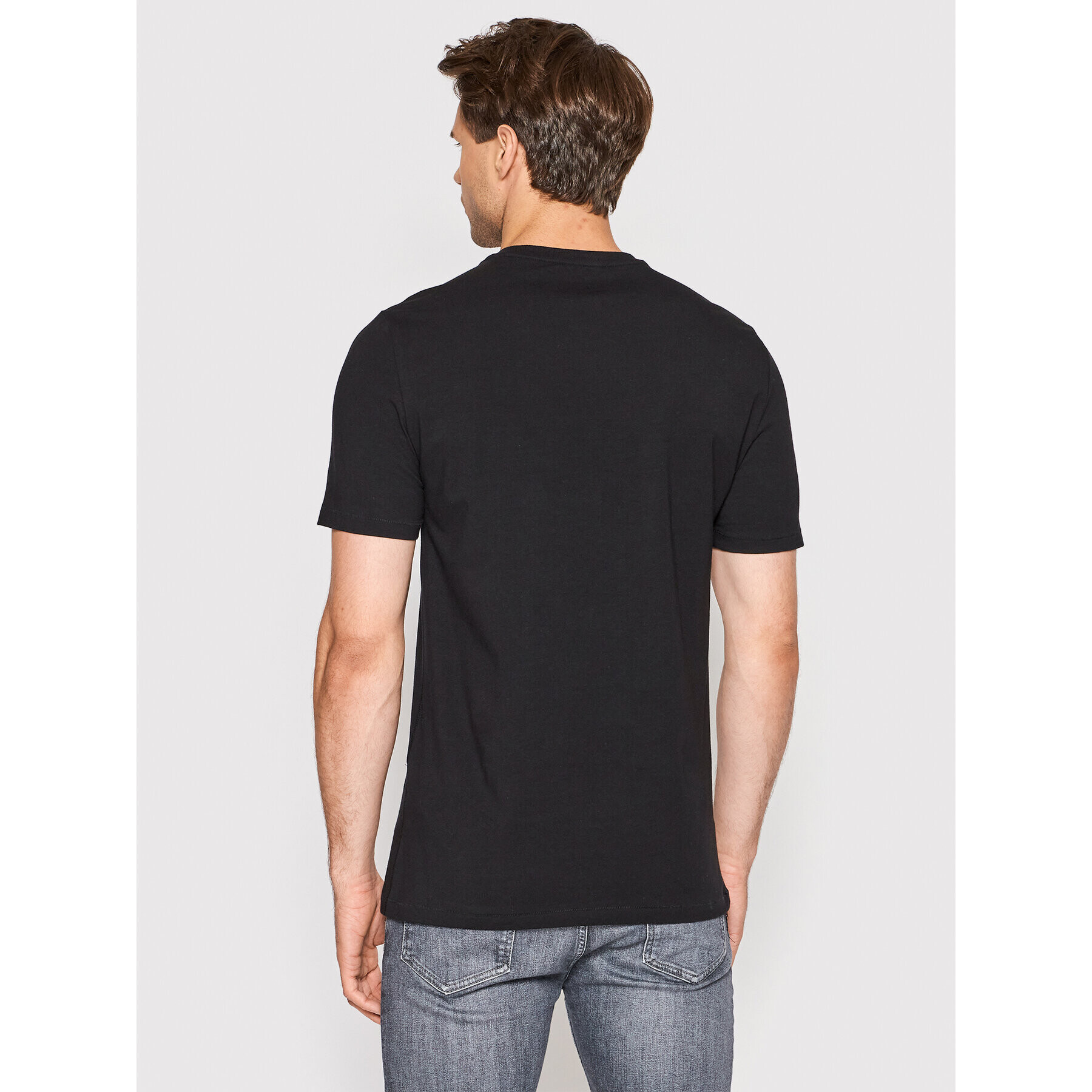 Guess Tricou M2YI42 J1311 Negru Slim Fit - Pled.ro