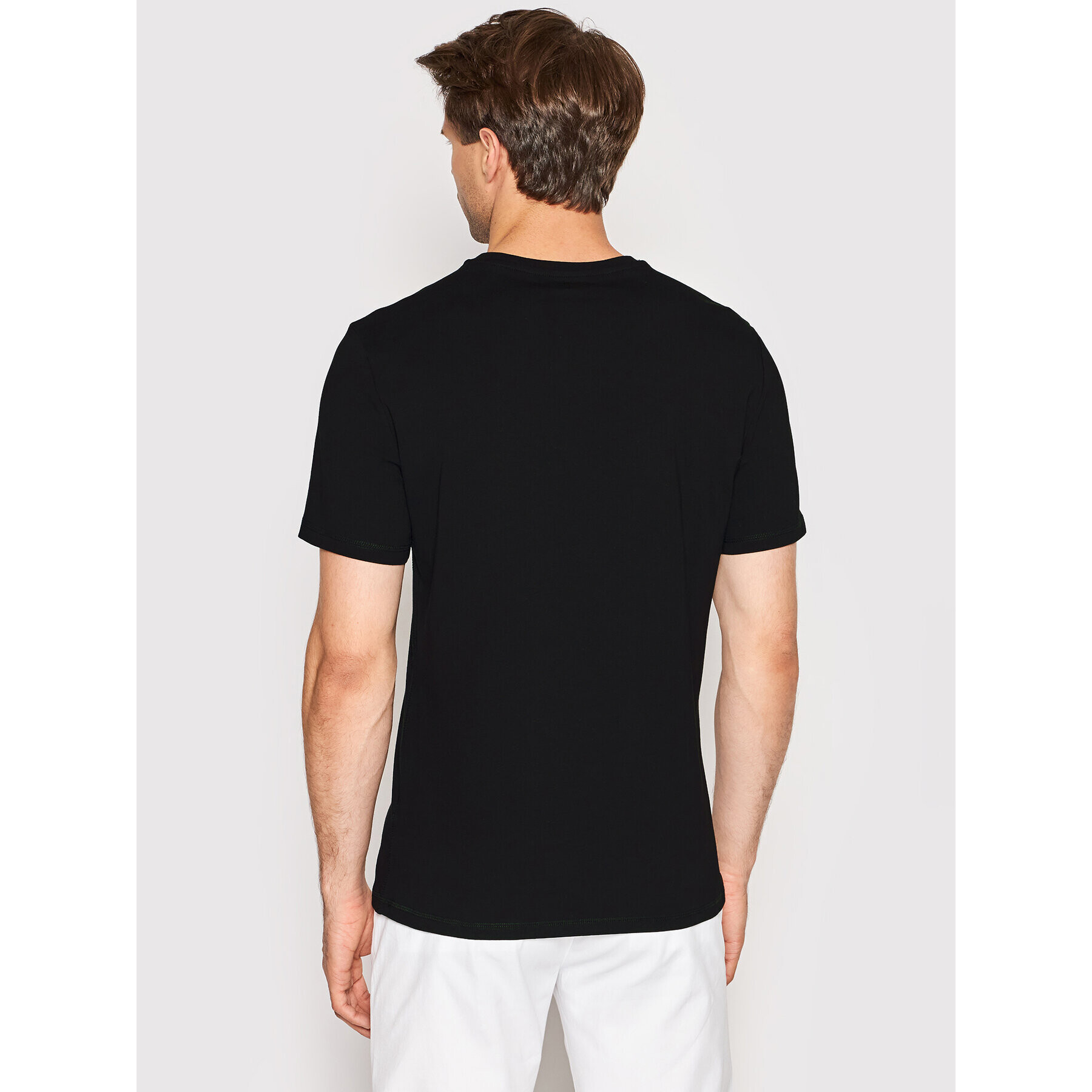 Guess Tricou M2YI44 J1311 Negru Slim Fit - Pled.ro