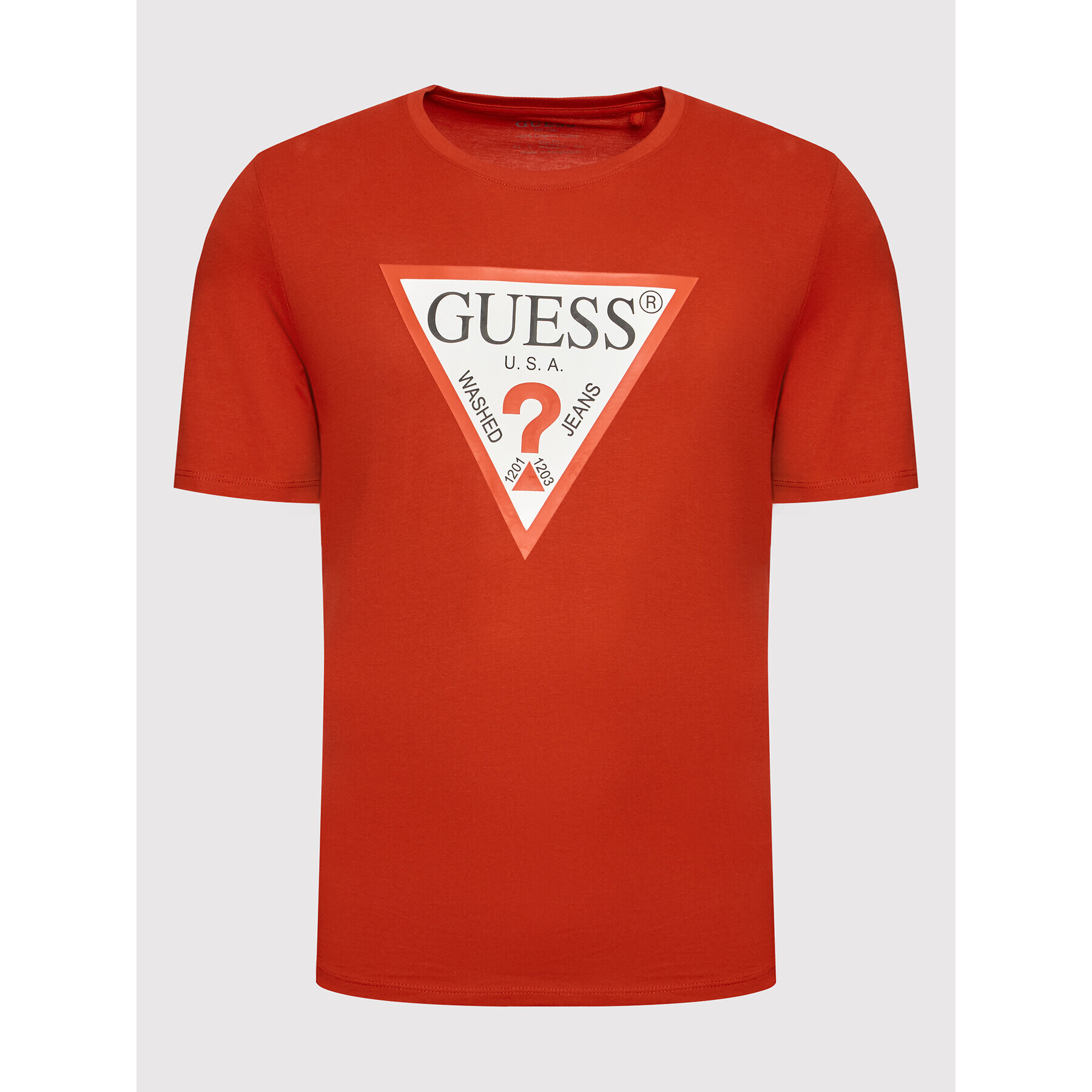 Guess Tricou M2YI71 I3Z11 Roșu Slim Fit - Pled.ro