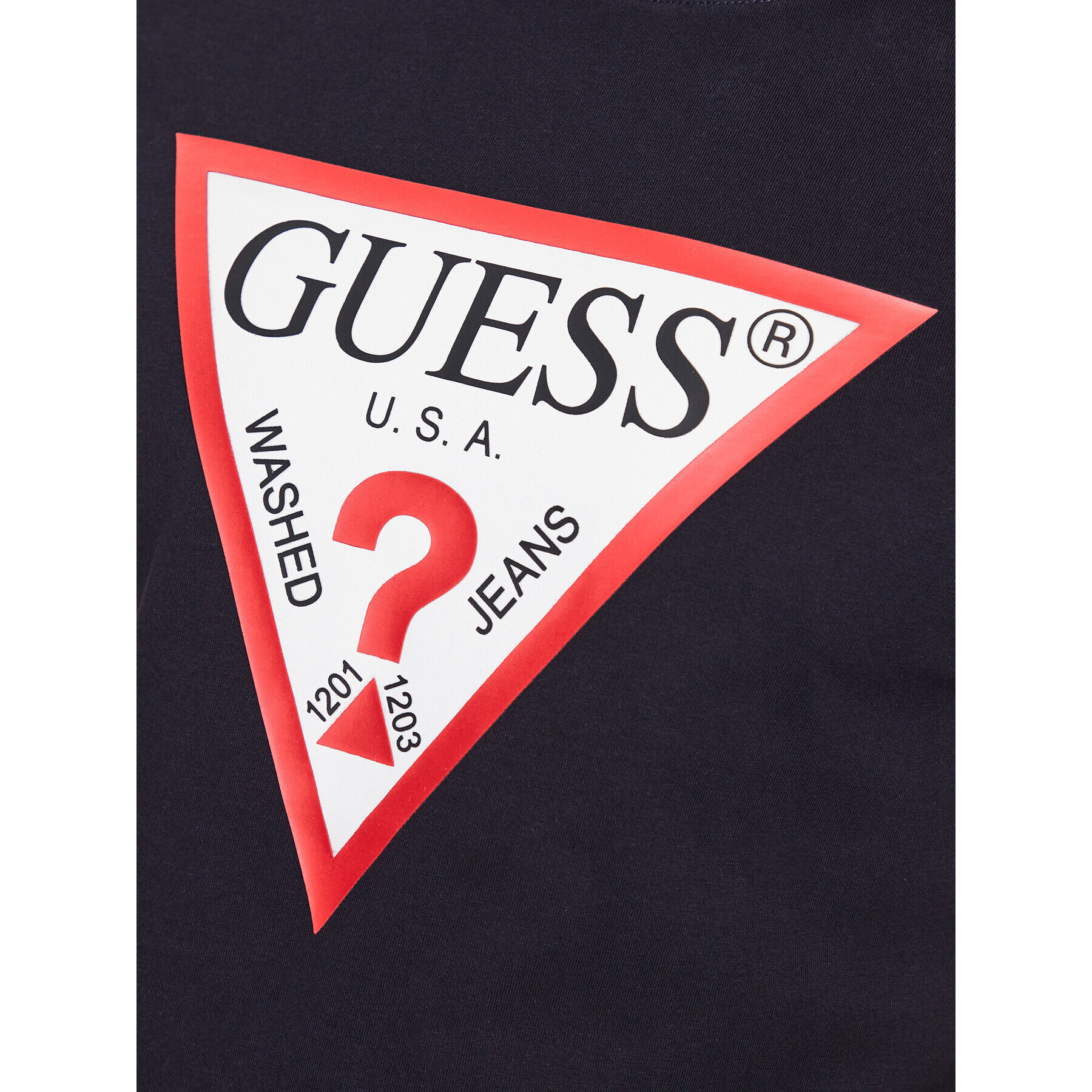 Guess Tricou M2YI71 I3Z14 Bleumarin Slim Fit - Pled.ro