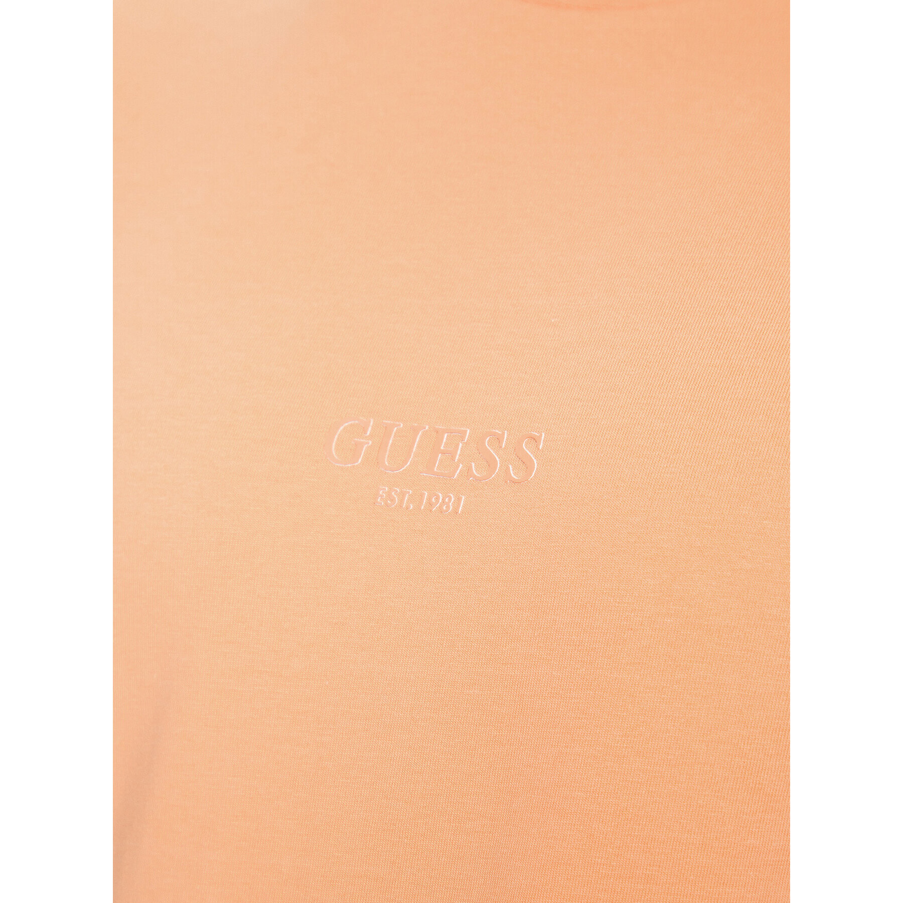 Guess Tricou M2YI72 I3Z14 Portocaliu Slim Fit - Pled.ro