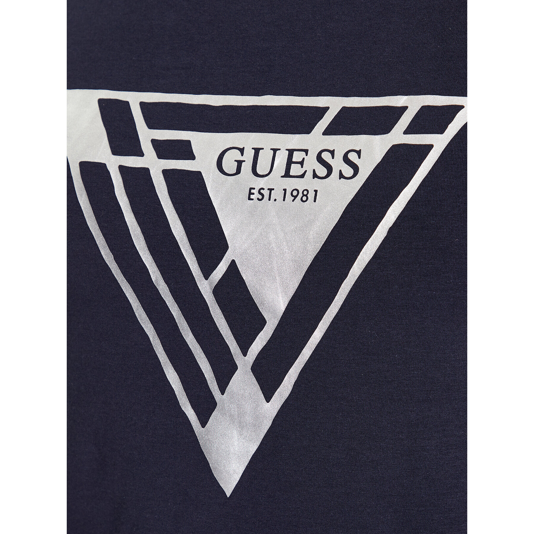 Guess Tricou M3BI35 J1314 Albastru Slim Fit - Pled.ro