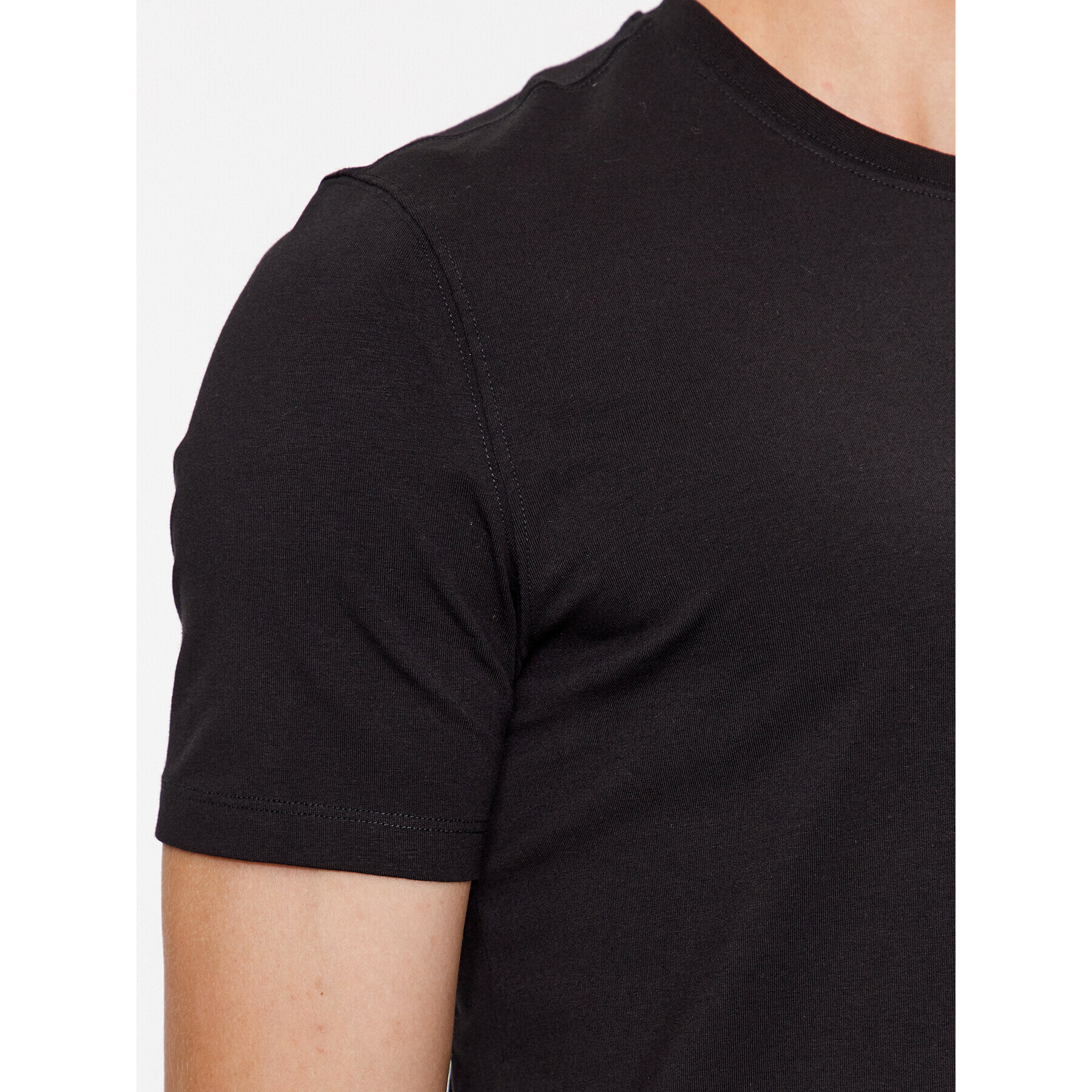 Guess Tricou M3BI73 J1314 Negru Slim Fit - Pled.ro