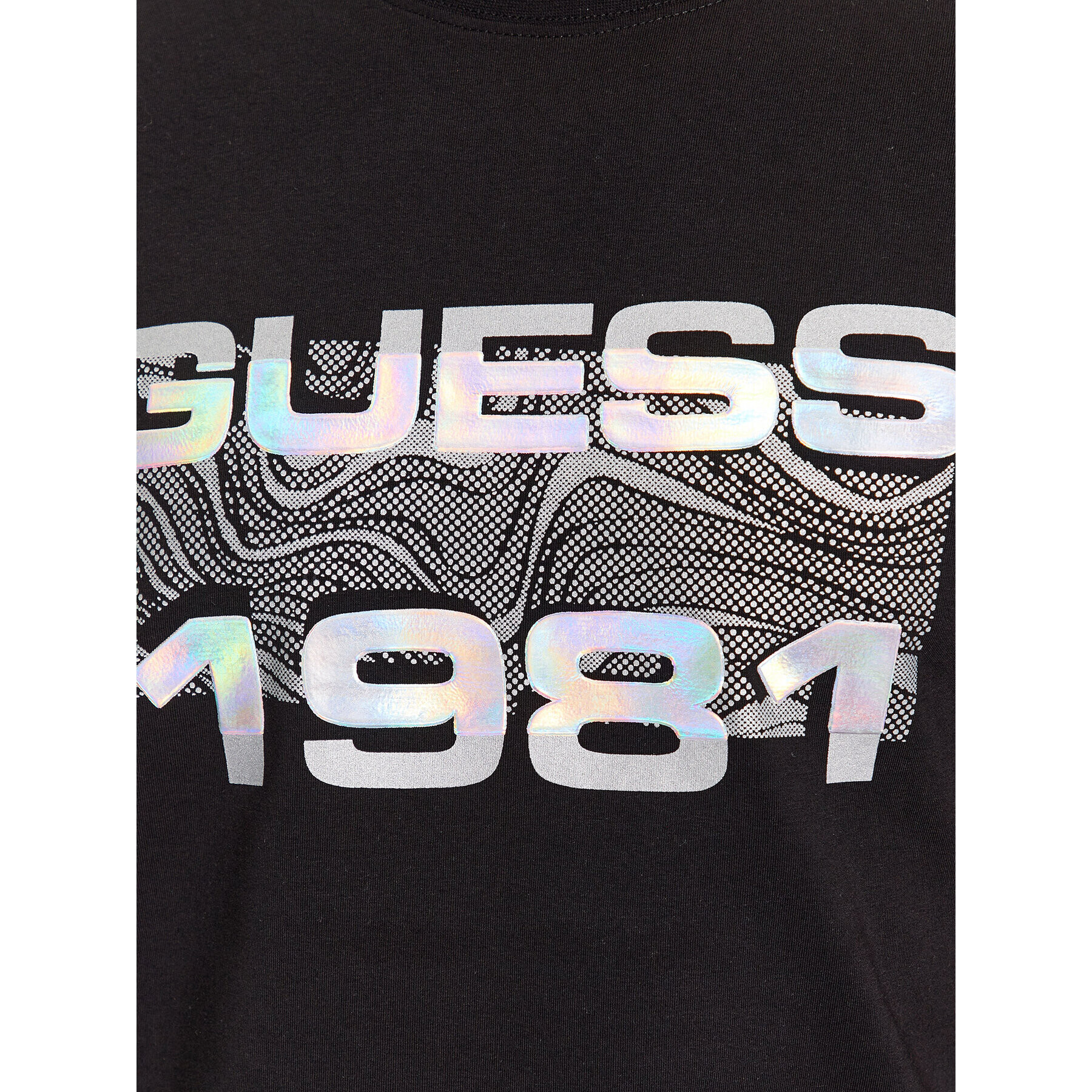 Guess Tricou M3BI77 J1314 Negru Slim Fit - Pled.ro