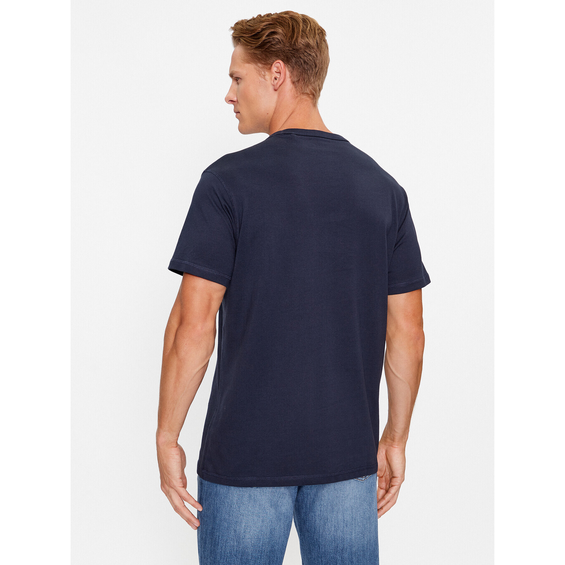 Guess Tricou M3BI84 K8FQ4 Bleumarin Regular Fit - Pled.ro