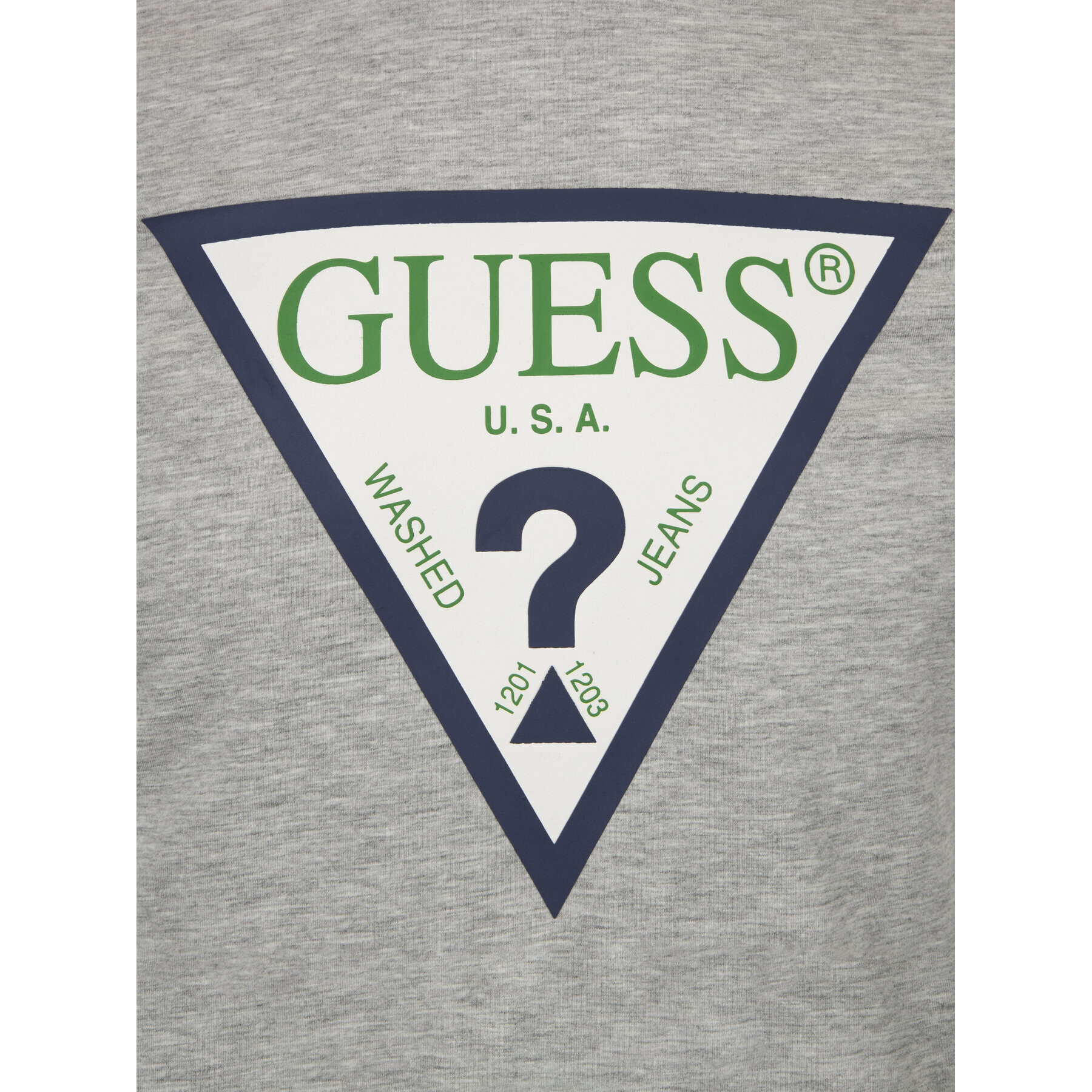 Guess Tricou M92I24 J1300 Gri Super Slim Fit - Pled.ro