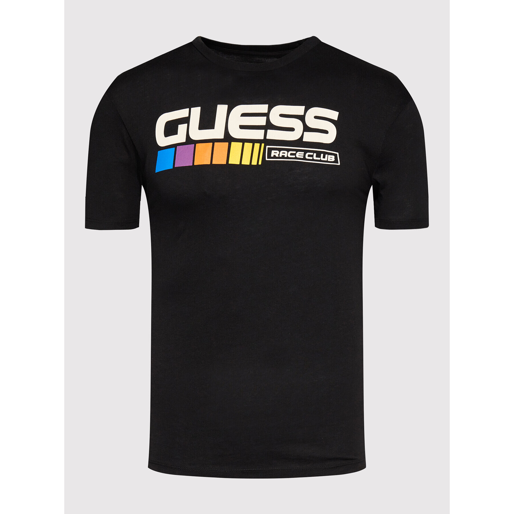 Guess Tricou MBBI41 KARC1 Negru Regular Fit - Pled.ro