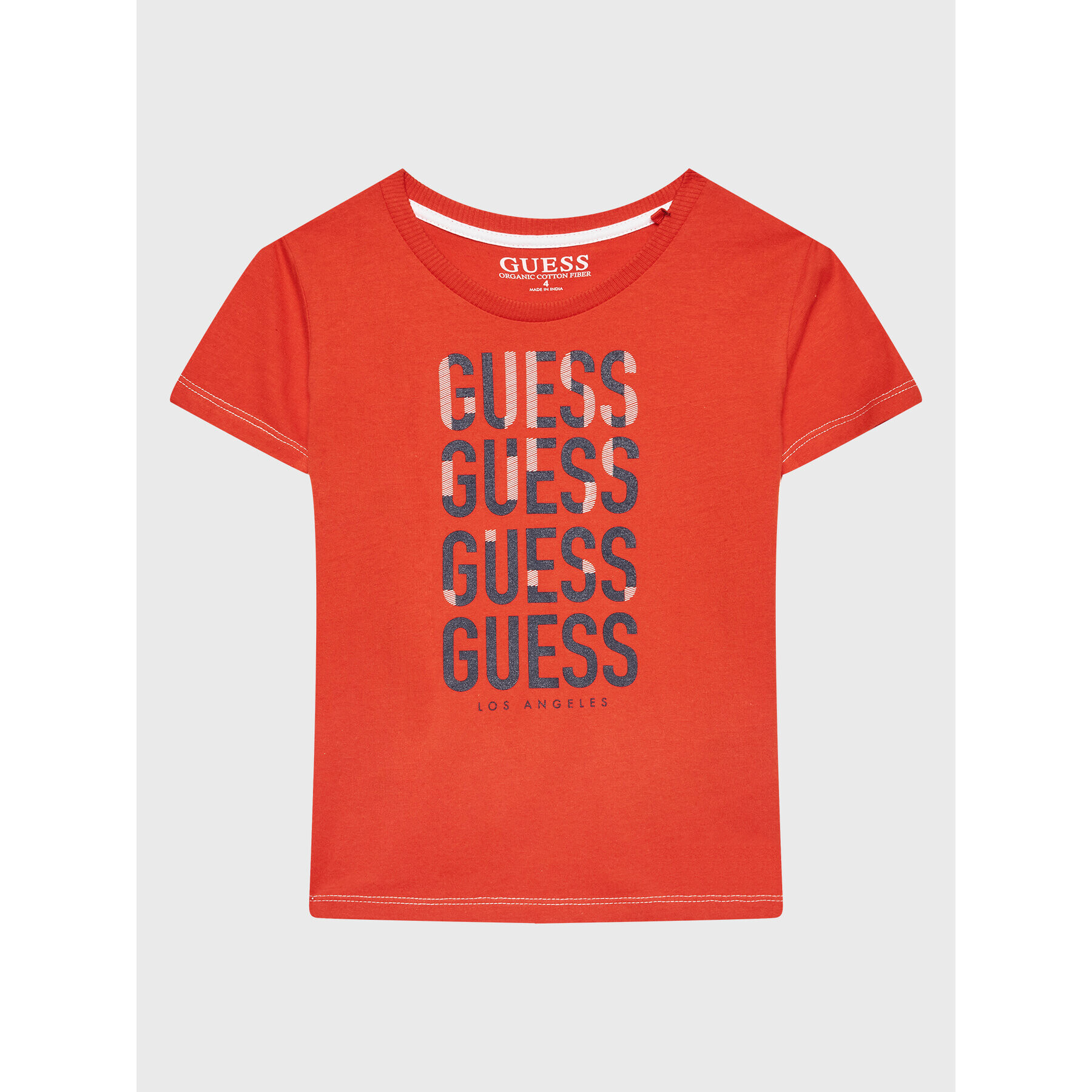 Guess Tricou N2BI13 I3Z11 Portocaliu Regular Fit - Pled.ro