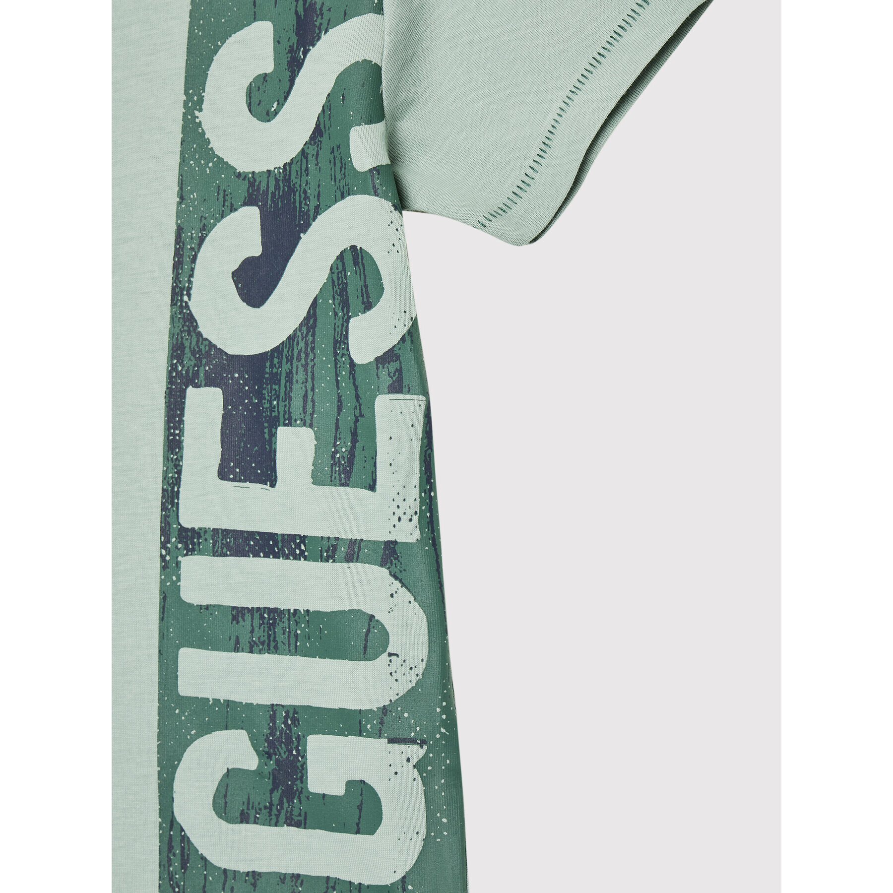 Guess Tricou N2YI19 K8HM0 Verde Regular Fit - Pled.ro