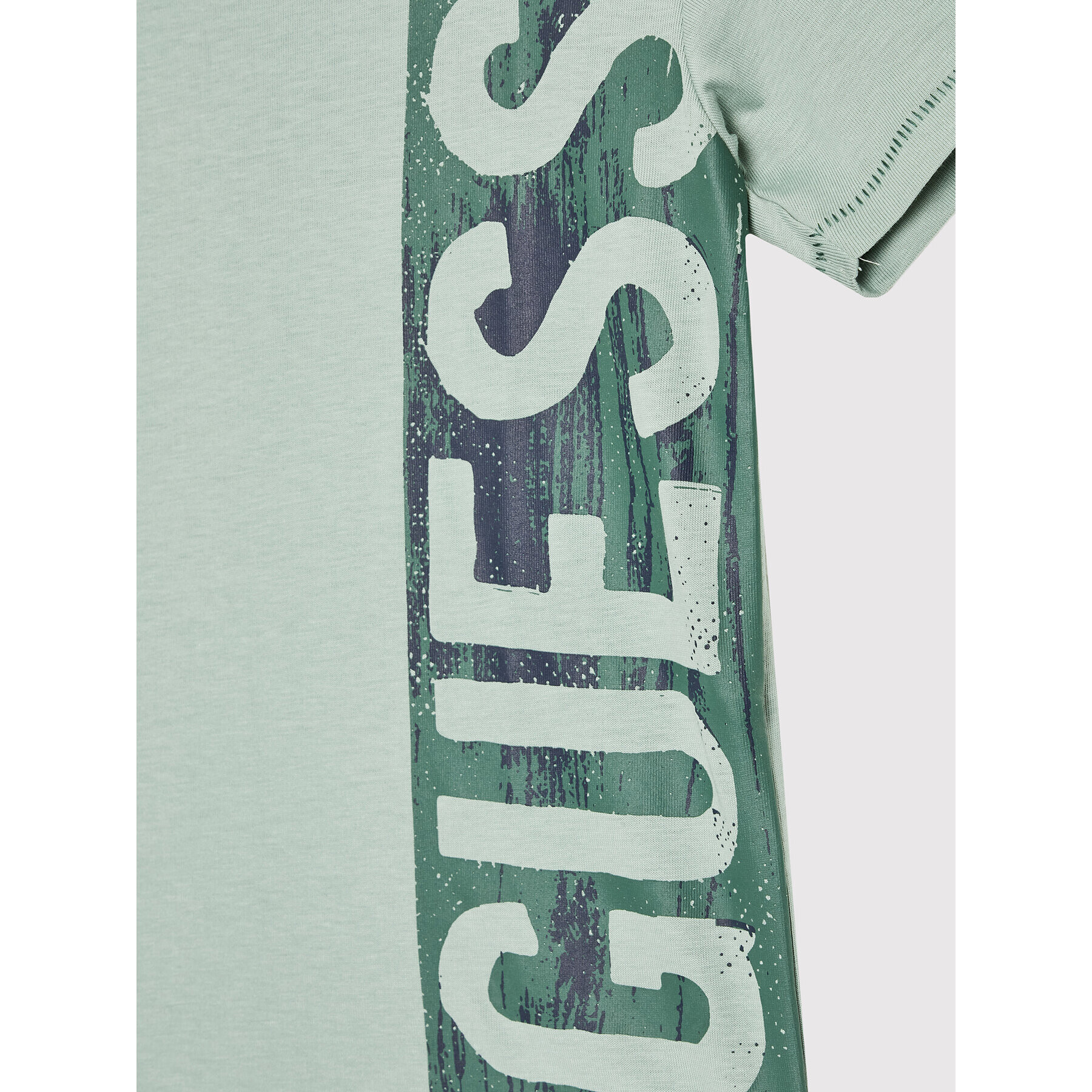 Guess Tricou N2YI19 K8HM0 Verde Regular Fit - Pled.ro