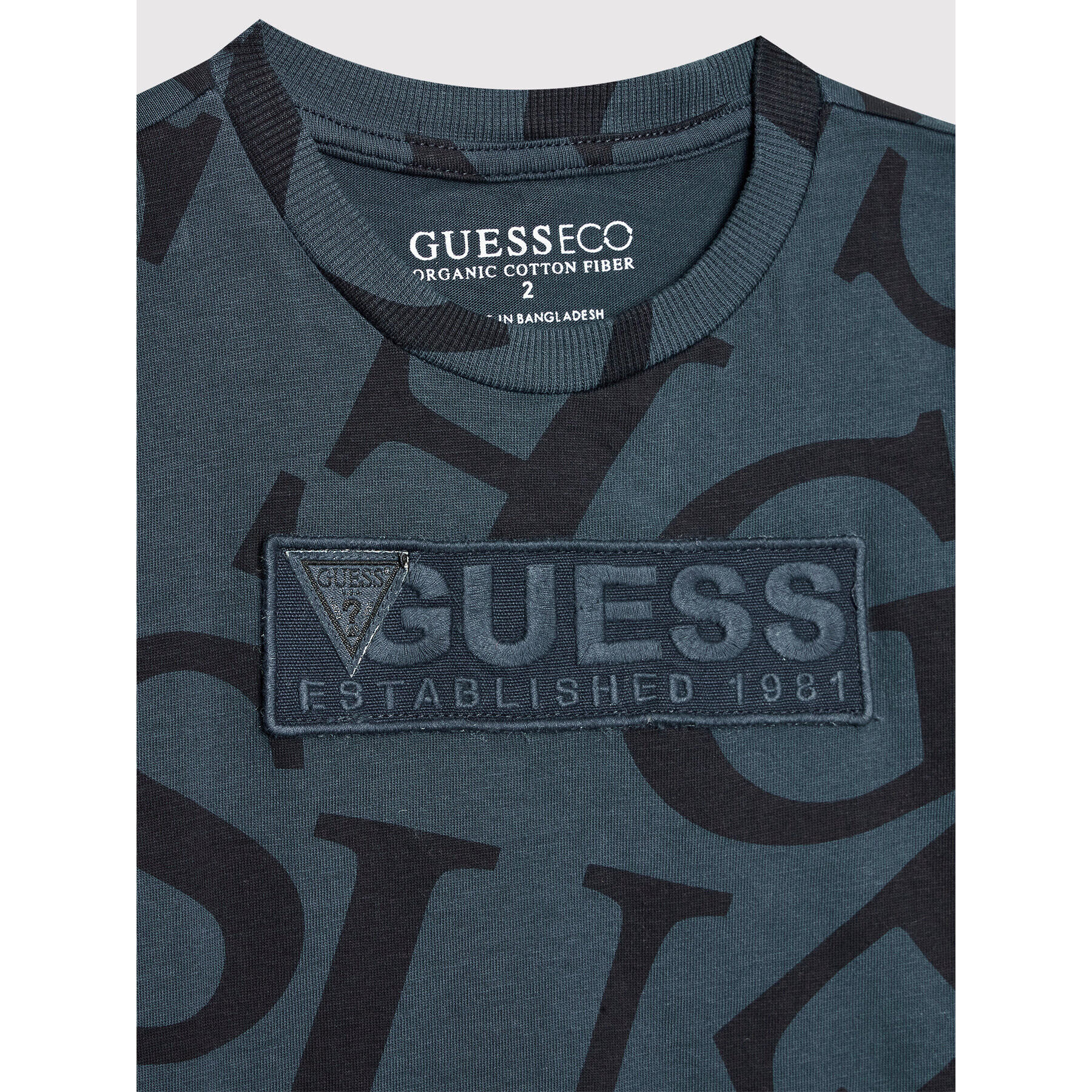 Guess Tricou N2YI32 K8HM0 Albastru Regular Fit - Pled.ro