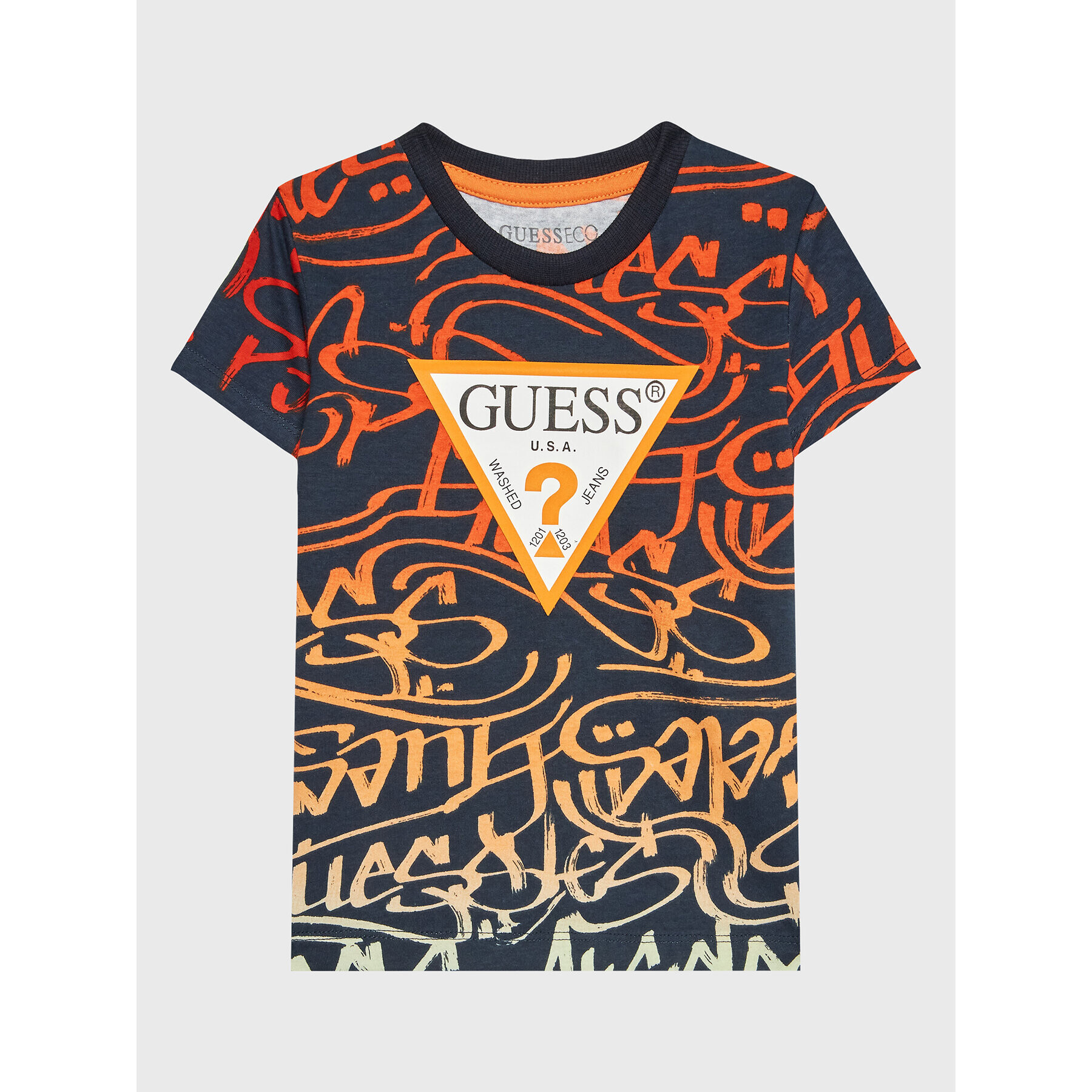 Guess Tricou N3GI05 K8HM3 Colorat Regular Fit - Pled.ro