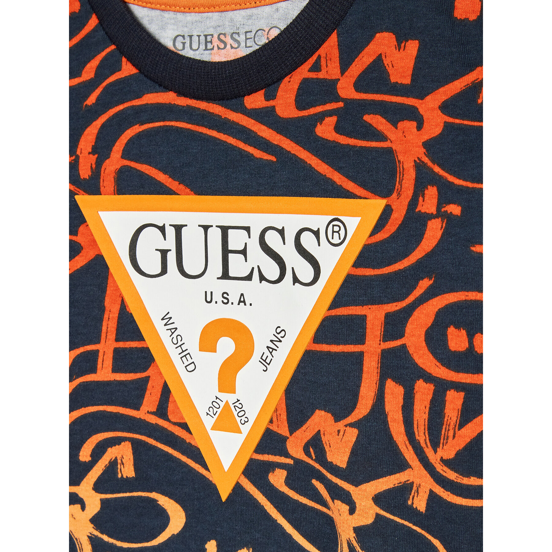 Guess Tricou N3GI05 K8HM3 Colorat Regular Fit - Pled.ro