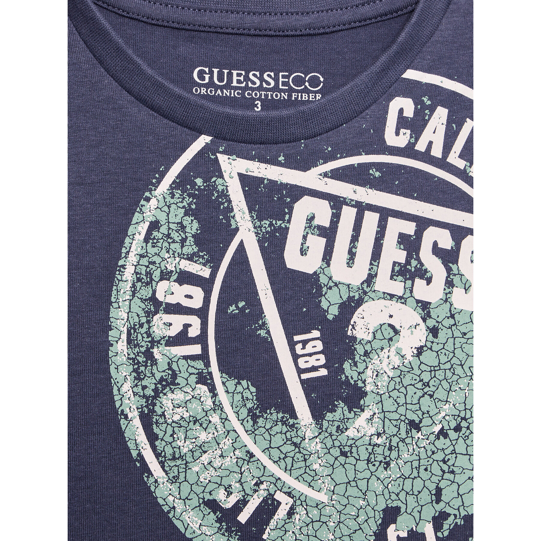 Guess Tricou N3GI16 K8HM0 Bleumarin Regular Fit - Pled.ro