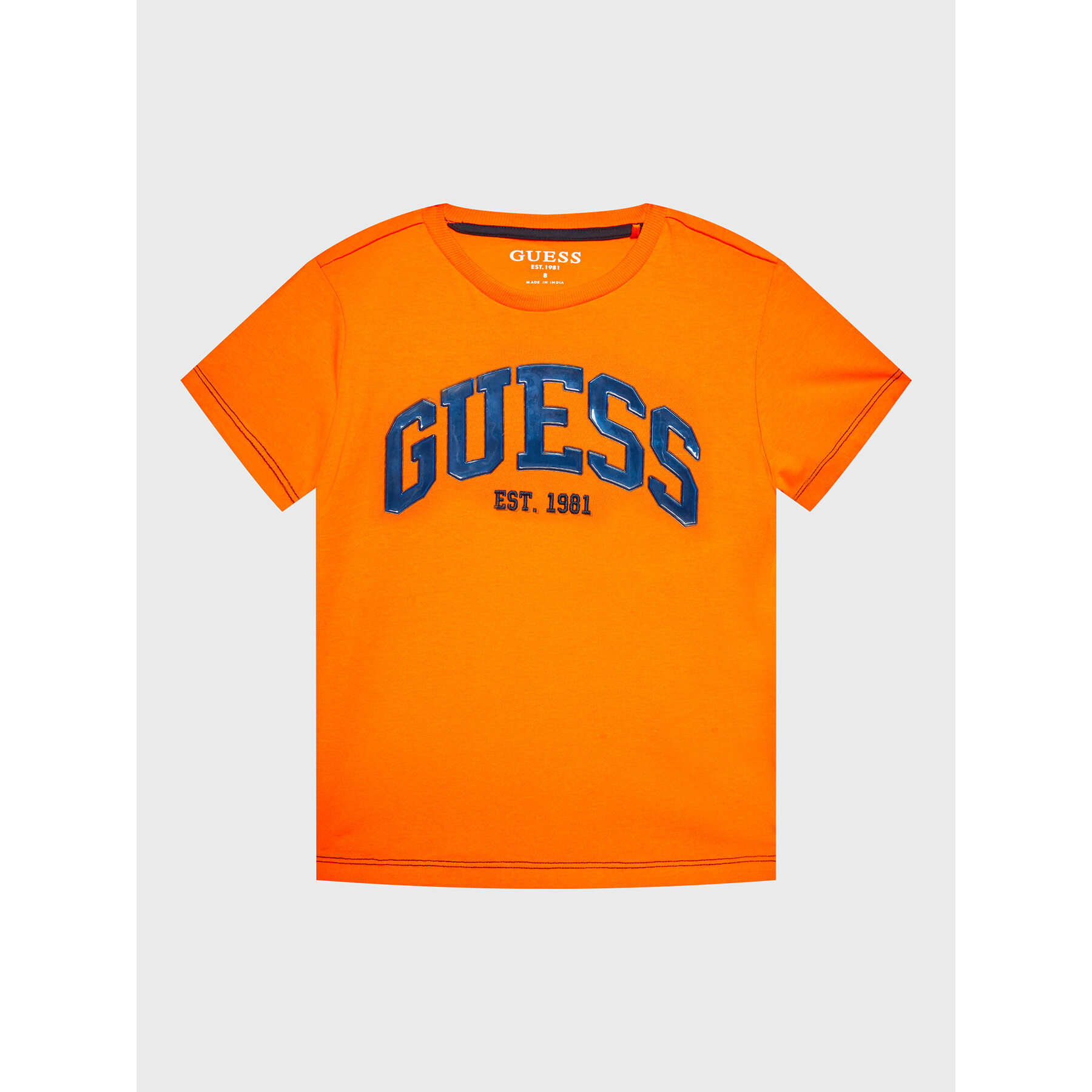 Guess Tricou N3RI07 K8HM3 Portocaliu Regular Fit - Pled.ro