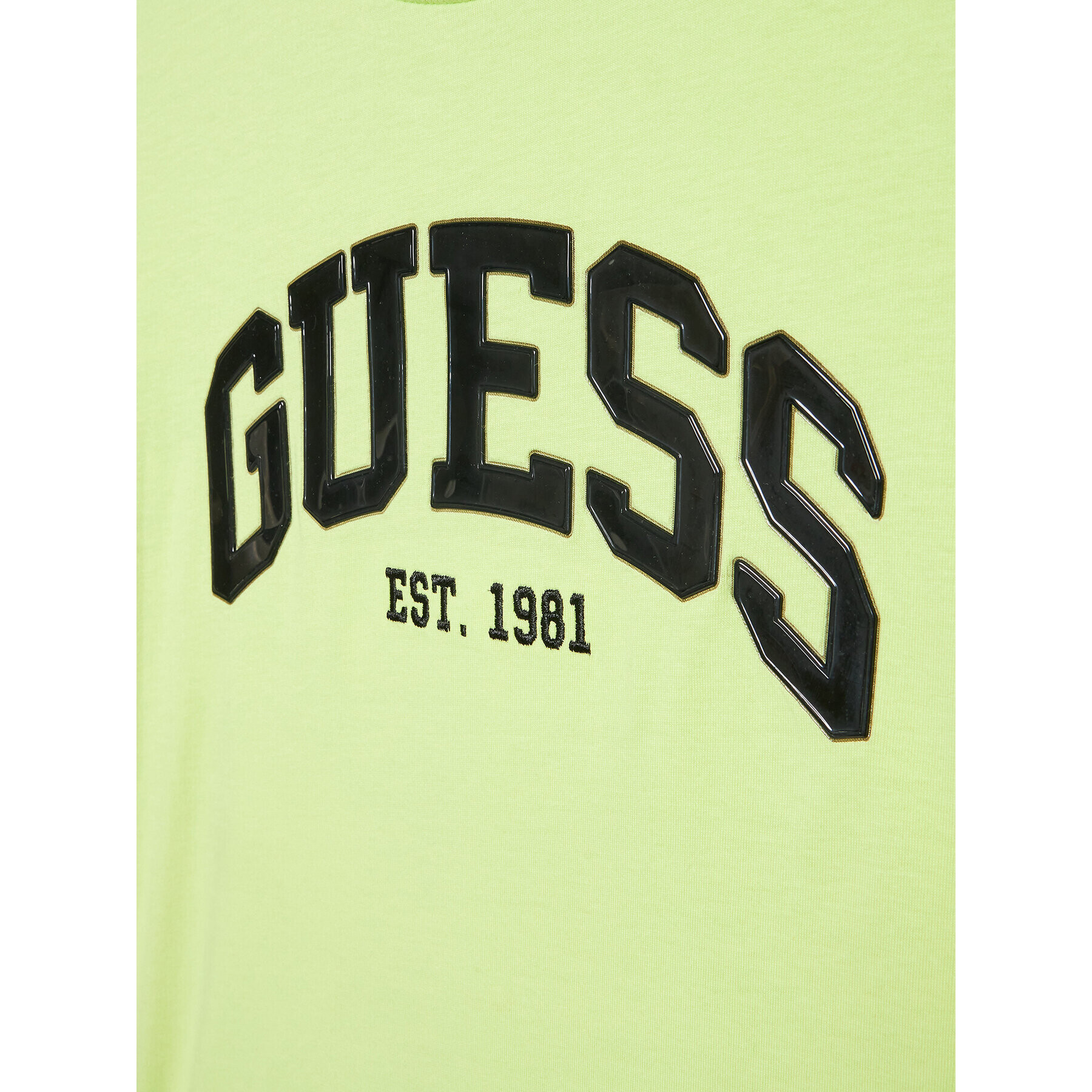 Guess Tricou N3RI07 K8HM3 Verde Regular Fit - Pled.ro